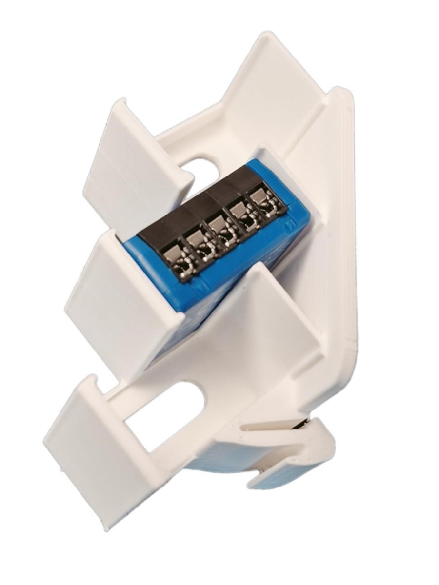 Light Solutions Shelly - Your Rail Holder to 3 x Mini Module - Smart Home