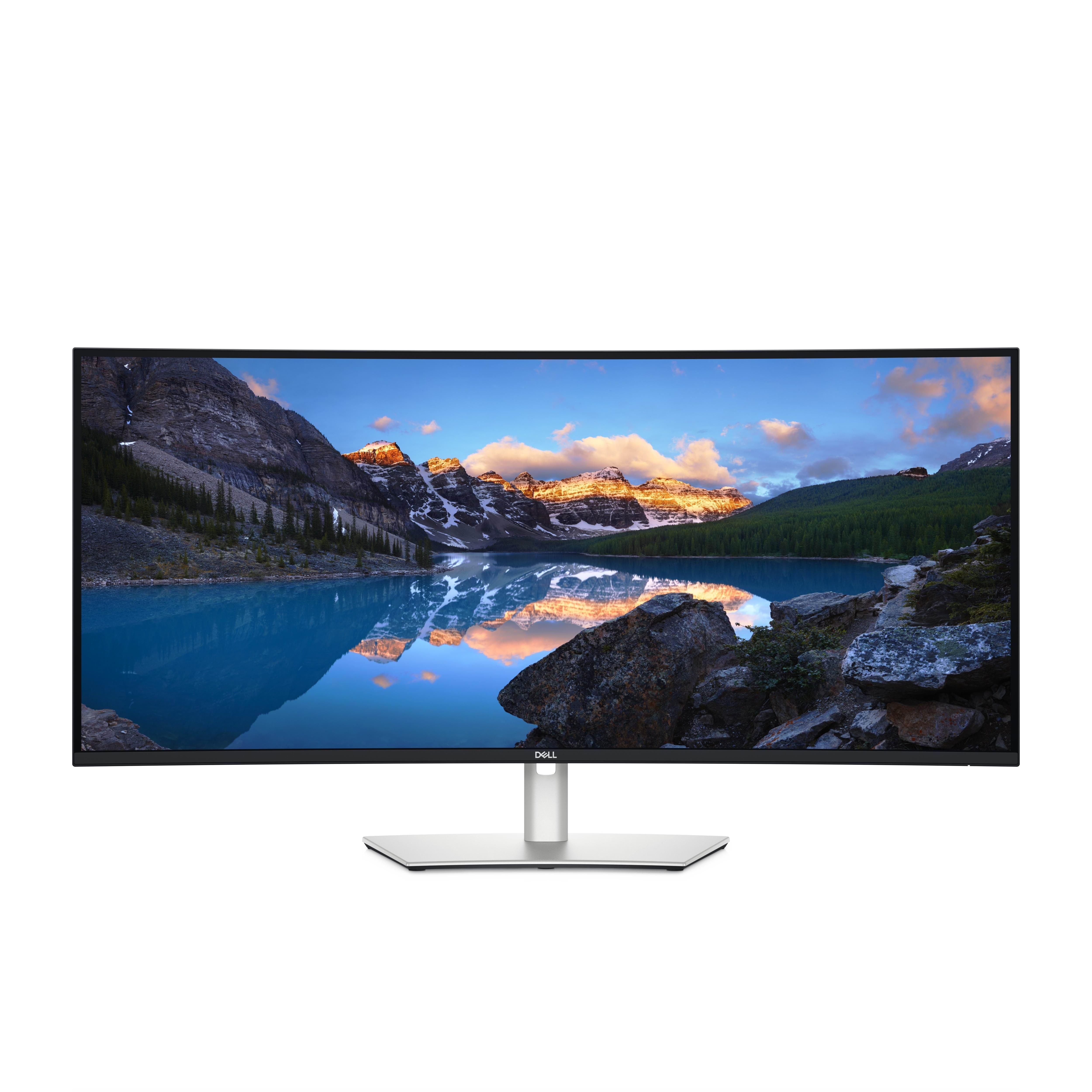 40" Dell Ultrasharp U4025qw - 5120x2160 (5k2k) - 120hz - Ips - 140w Usb-c - Kvm Switch - Bildschirm Silver Dell-u4025qw