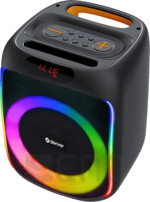 Denver Bps-165 - Portable Party Speaker - 200w - Bluetooth - Tragbare Party Lautsprecher