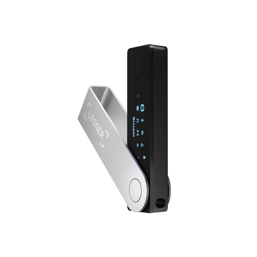 Ledger Nano X Onyx Black Crypto Hardware Wallet - Handys Anderes Zubehoer 3760027781500
