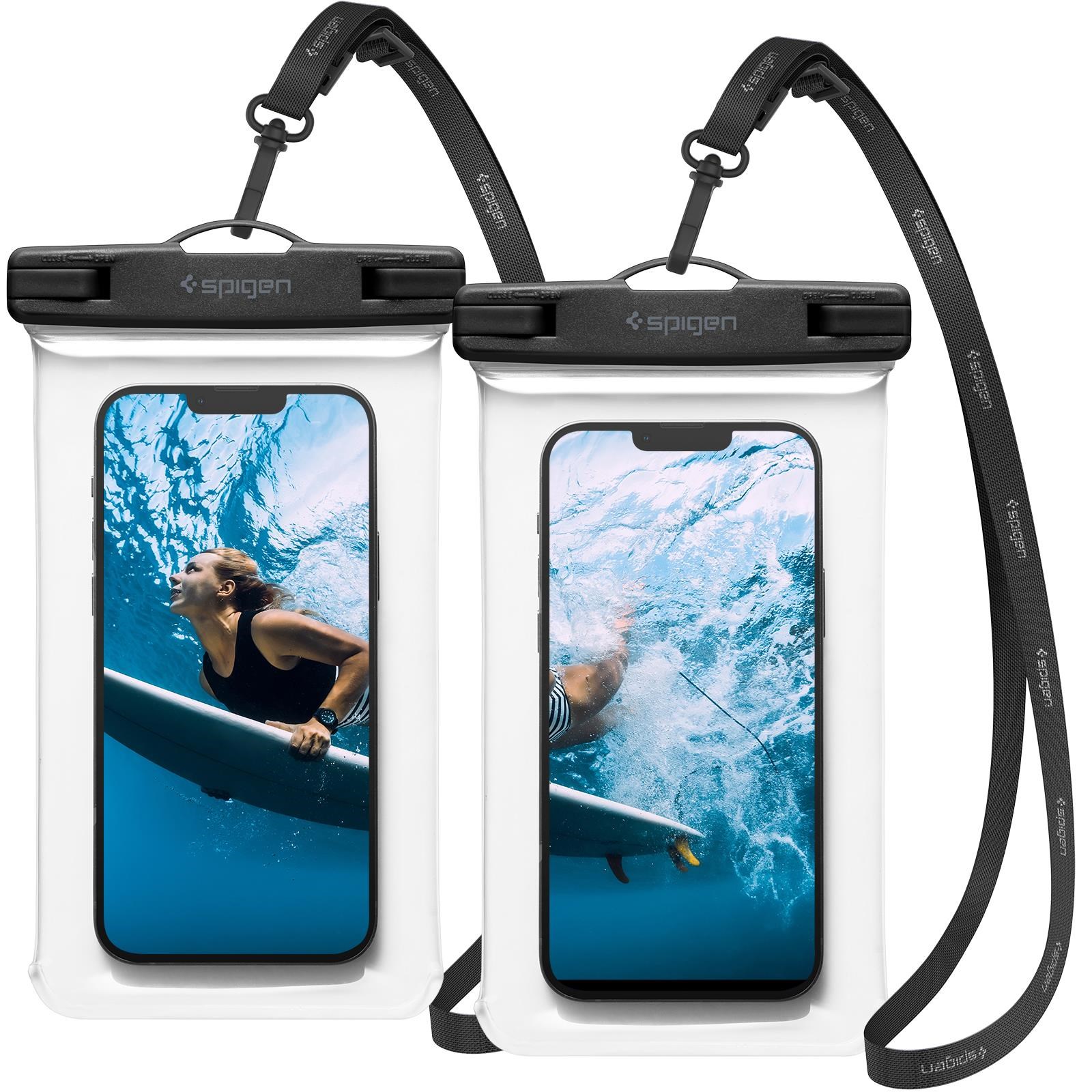 Spigen Aqua Shield Waterproof Case A601 2 Pack - Crystal Clear - Handys Cover Cases