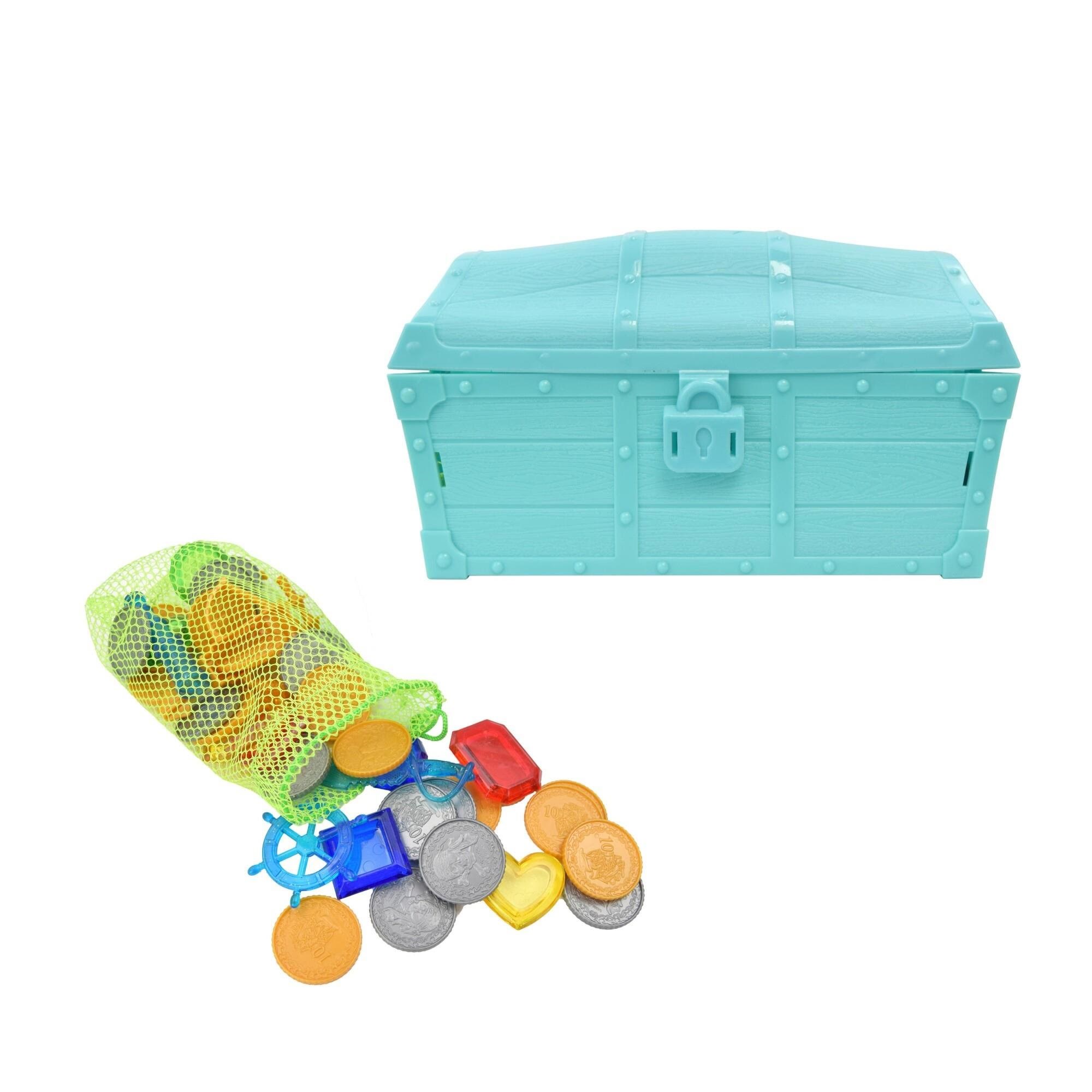 Happy Summer Treasure Chest Dive Set 44 Pcs - Wasserspielzeug