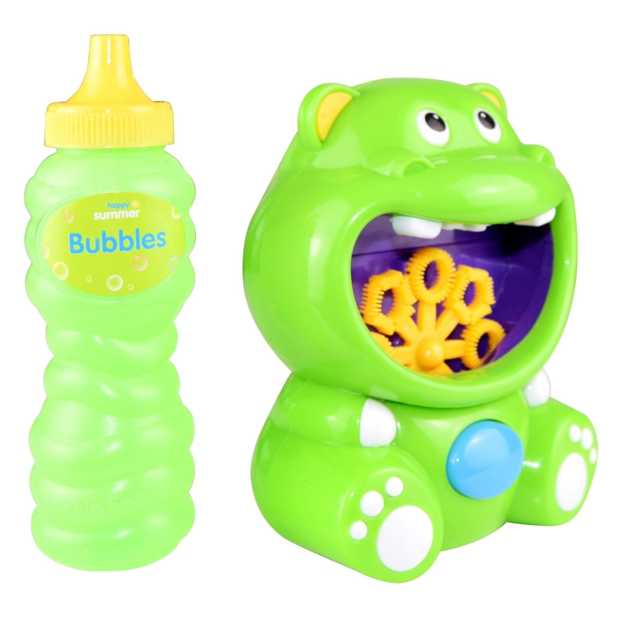 Happy Summer Hippo Bubble Machine - Spiele im Freien 303103
