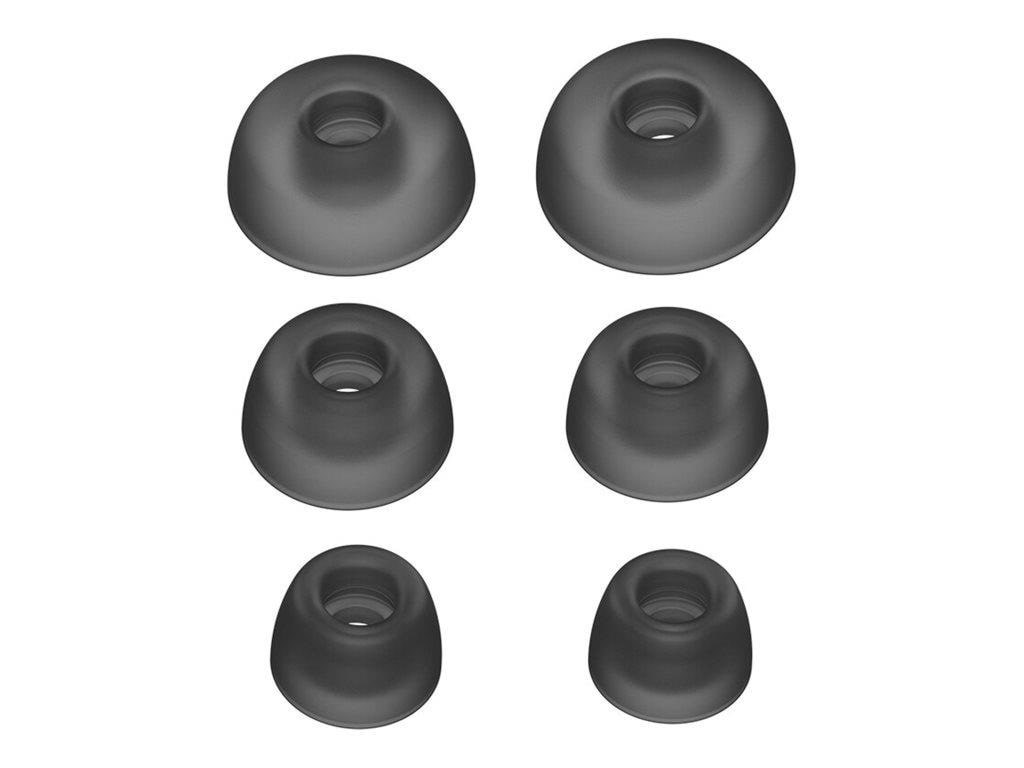Jabra Ear Gel Pack - Ear Tips Kit For Earphones - Kabelkanal Kabelschlauch Schwarz 100-62974000-00