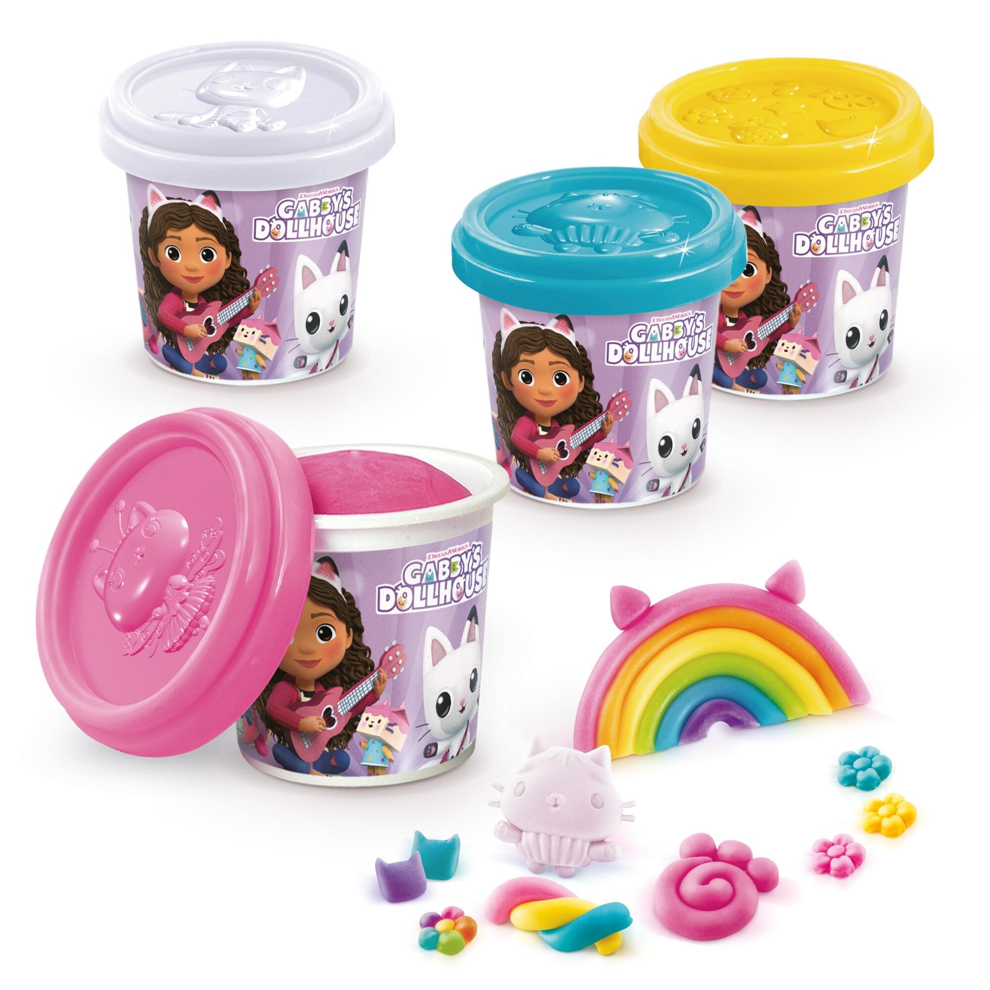 Gabby's Dollhouse Knete 4-pack - Bausets