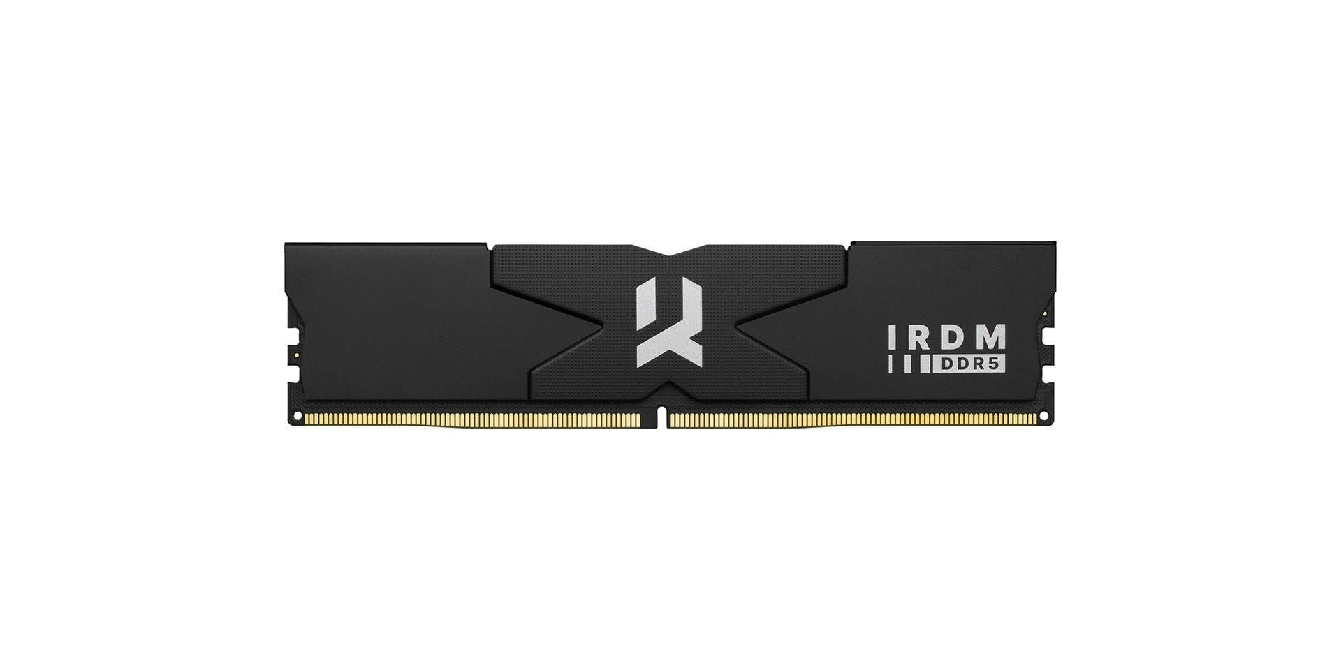 Goodram Irdm Ddr5-6000 - 32gb - Cl30 - Dual Channel (2 Pcs) - Amd Expo & Intel Xmp - Schwarz