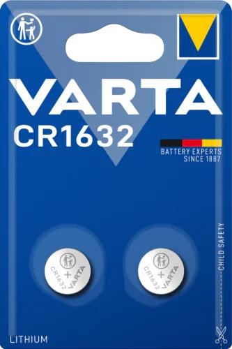 Varta Cr1632 Lithium Coin 2 Pack (B) - Batterien Und Akkus
