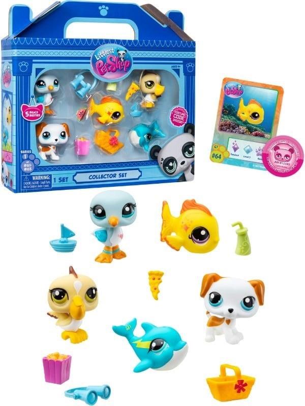 Littlest Pet Shop Beach Besties Collectors 5 PK - Spielsets 517