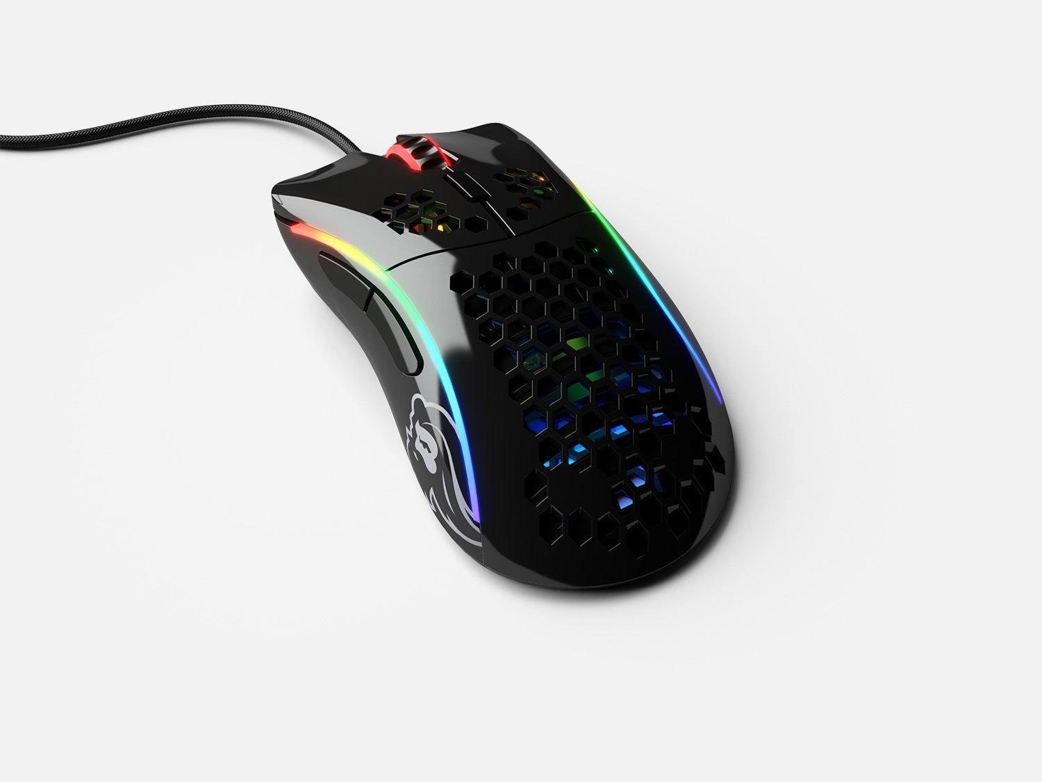Glorious Model D- (Small) - Glossy Black - Gaming Maus (Schwarz)