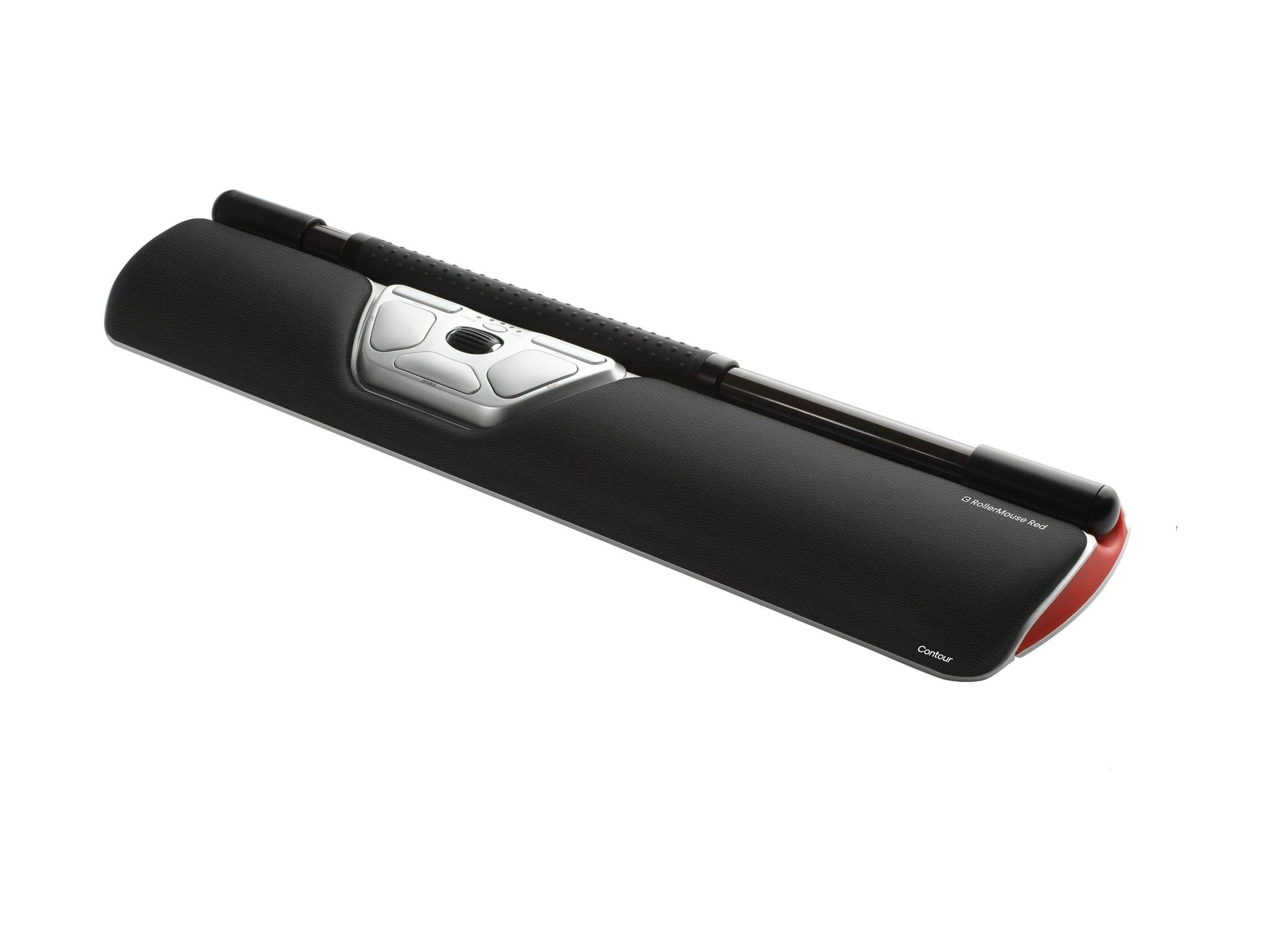 Contour Rollermouse Red - Zentrales Zeigegerät (Silber) - Maus