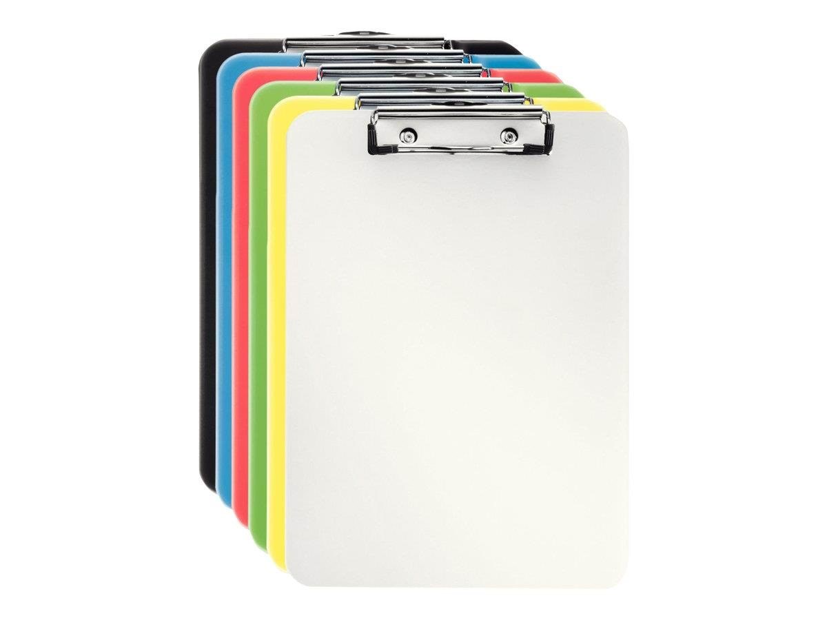 Esselte Vivida - Clipboard - For A4 - Capacity: 80 Sheets - Translucent Assorted - Archivierung Und Aufbewahrung 624054