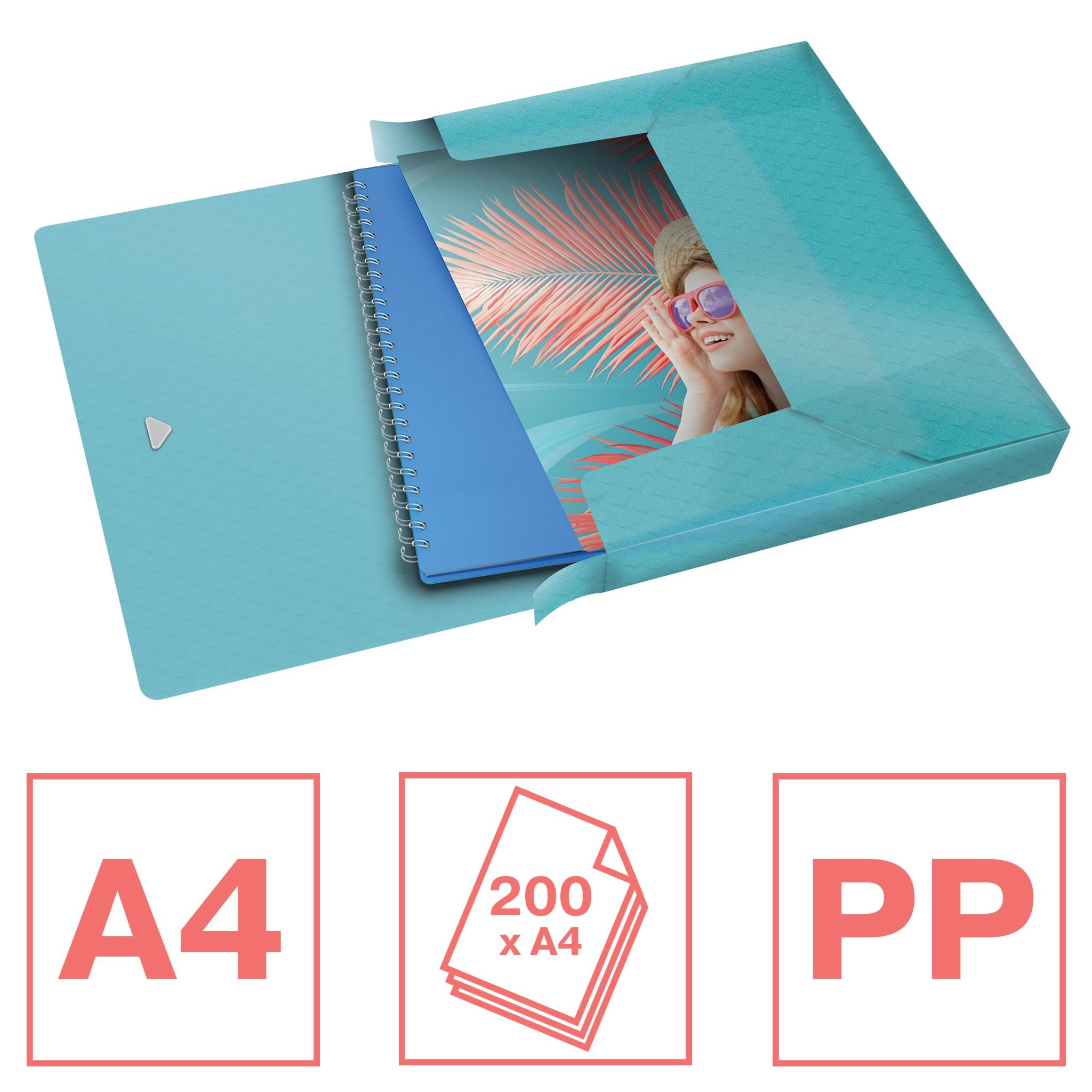 Esselte Colour'breeze Ablagebox Blau - Archivierung Und Aufbewahrung