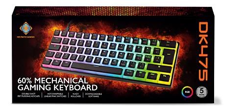 Deltaco Gaming Dk475 Mechanical Keyboard - Gaming Tastatur - Schwarz - Tastaturen Gam-075v2