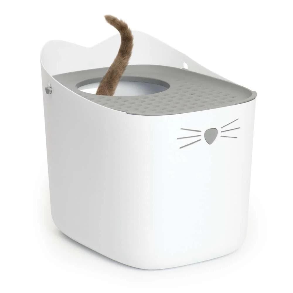 Catit Pixi Jump-inn Katzentoilette, Weiß