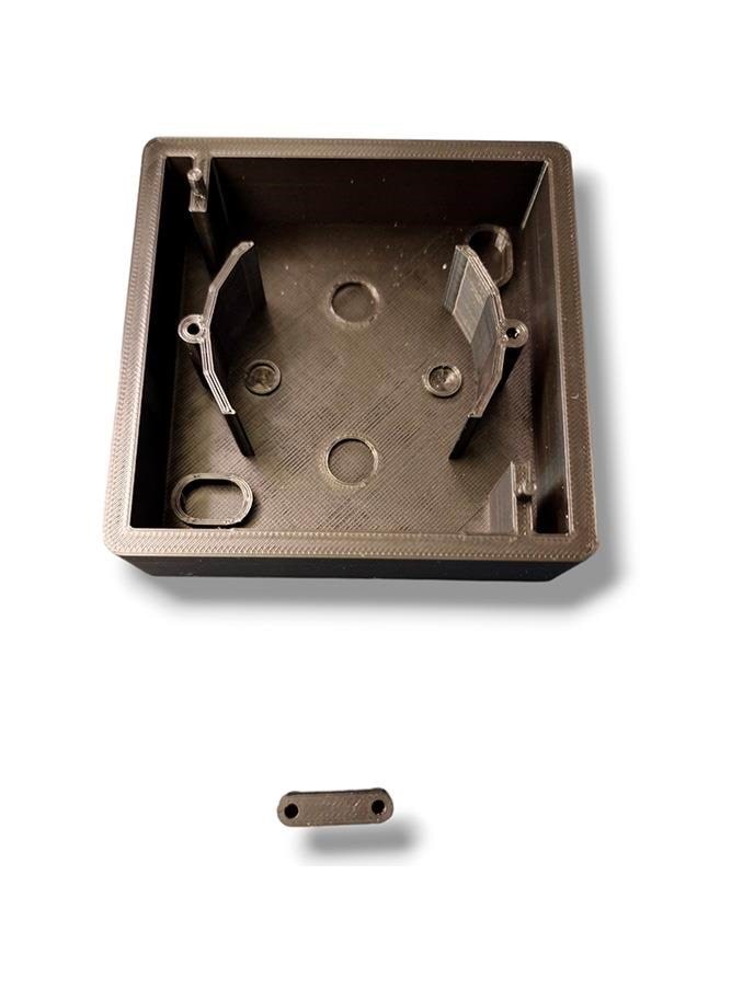 Light Solutions Shelly - Wall Display Wall Holder - Black - Smart Home 5714255009736