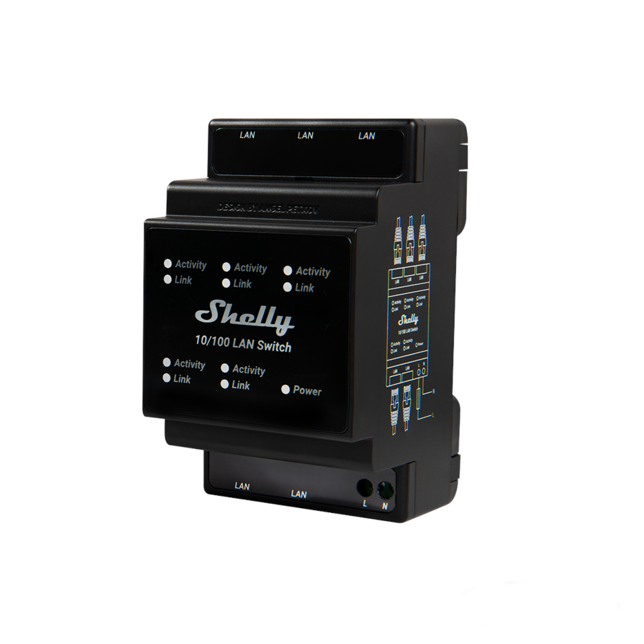 Shelly Lan Switch - Smart Home Shelly-lan-switch