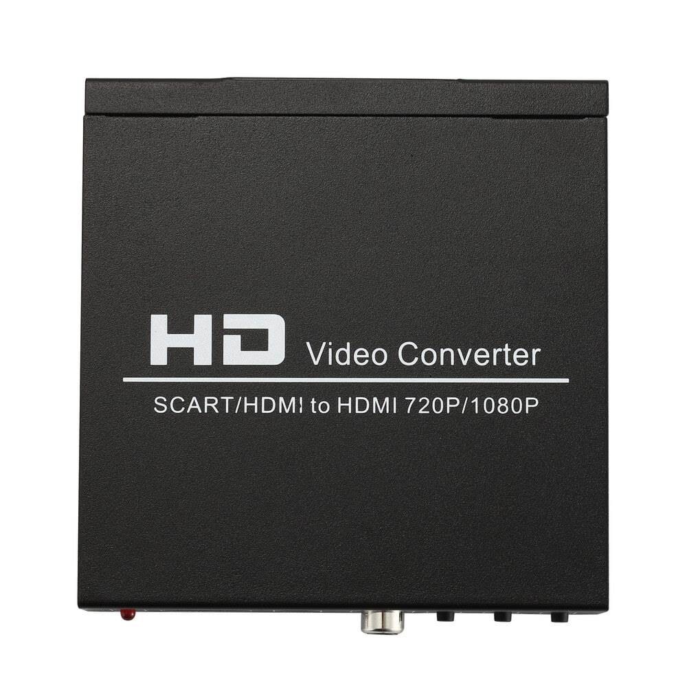North Scart+Hdmi to Hdmi HD Converter And Switch Black - Andere Kabel
