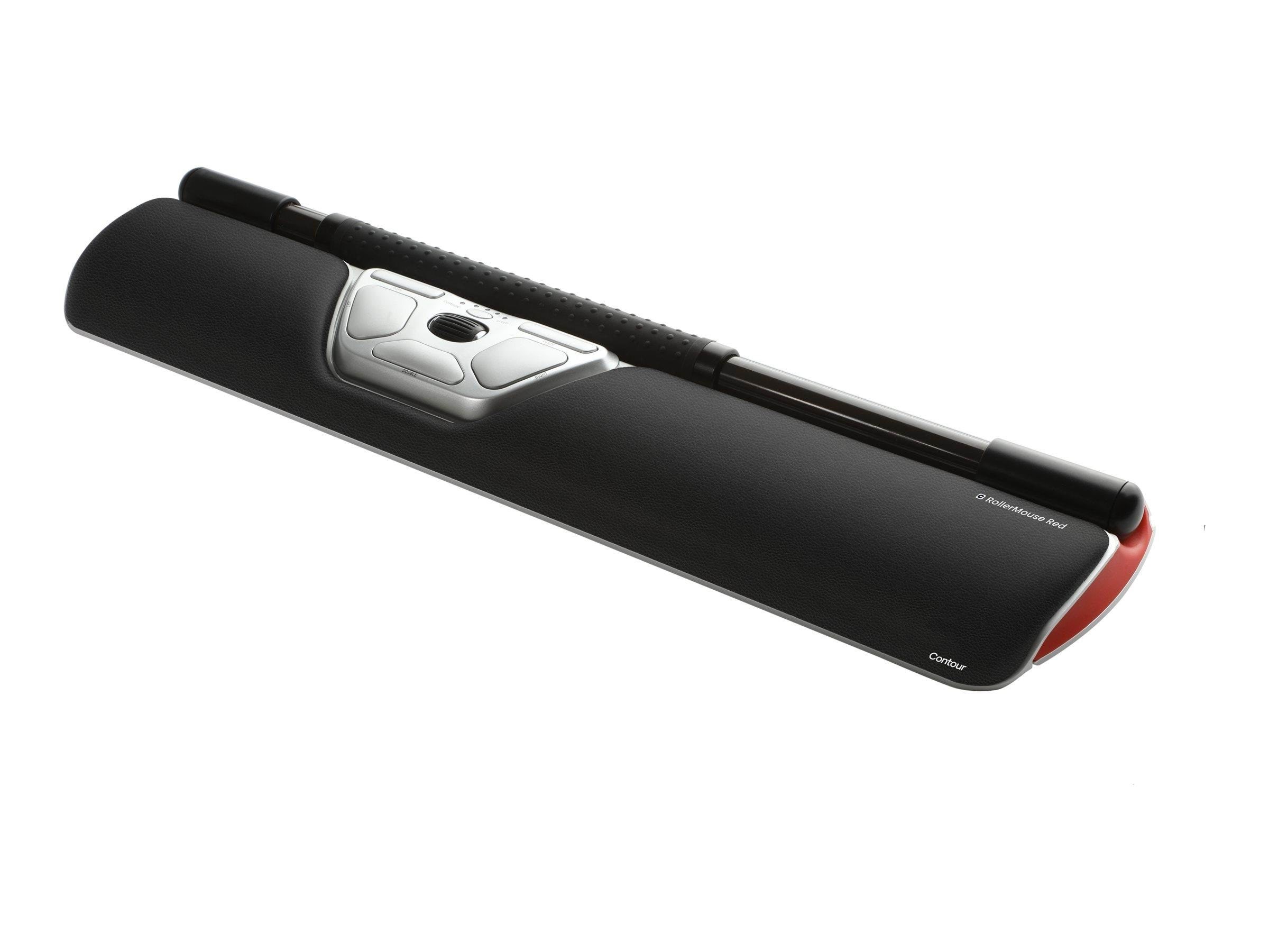 Contour Rollermouse Red - Zentrales Zeigegerät (Silber) - Maus Cdrmred10110
