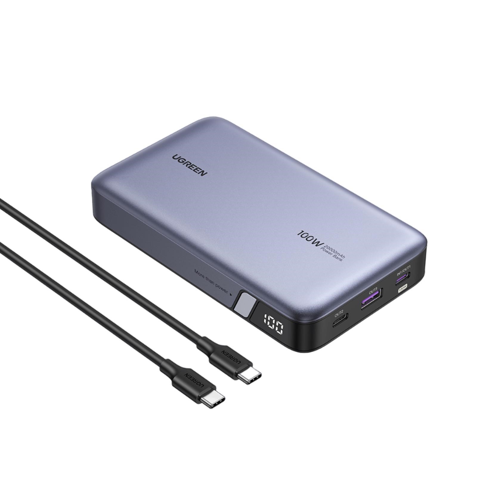 Ugreen 100w Two-way Fast Charging - 20000 Mah - Powerbank Akku