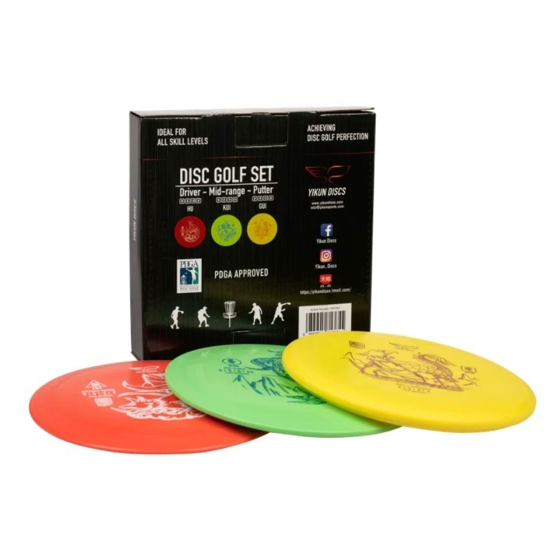 Asg Disc Golf Set 3-pack - Sport Fitness Asg1011ione Size