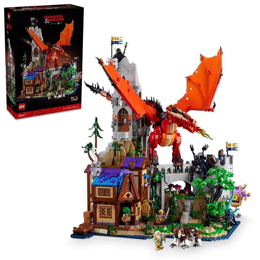 Lego Ideas 21348 Dungeons & Dragons: Die Sage Vom Roten Drachen