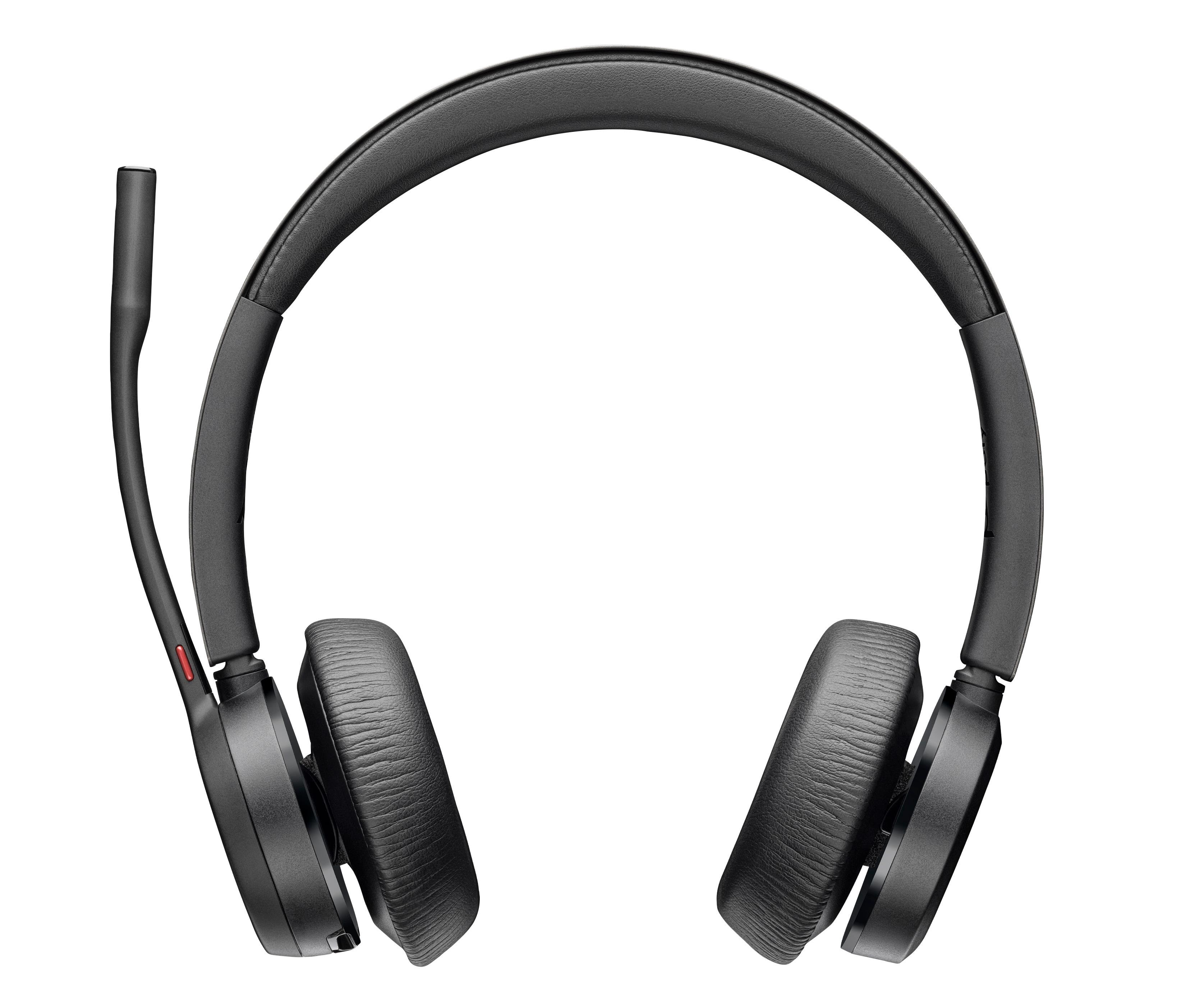 Kopfhörer - HP Poly Voyager 4320-m Microsoft Teams Certified Headset +Bt700 Dongle +Charging Stand (77z32aa) - Kopfhoerer/headsets