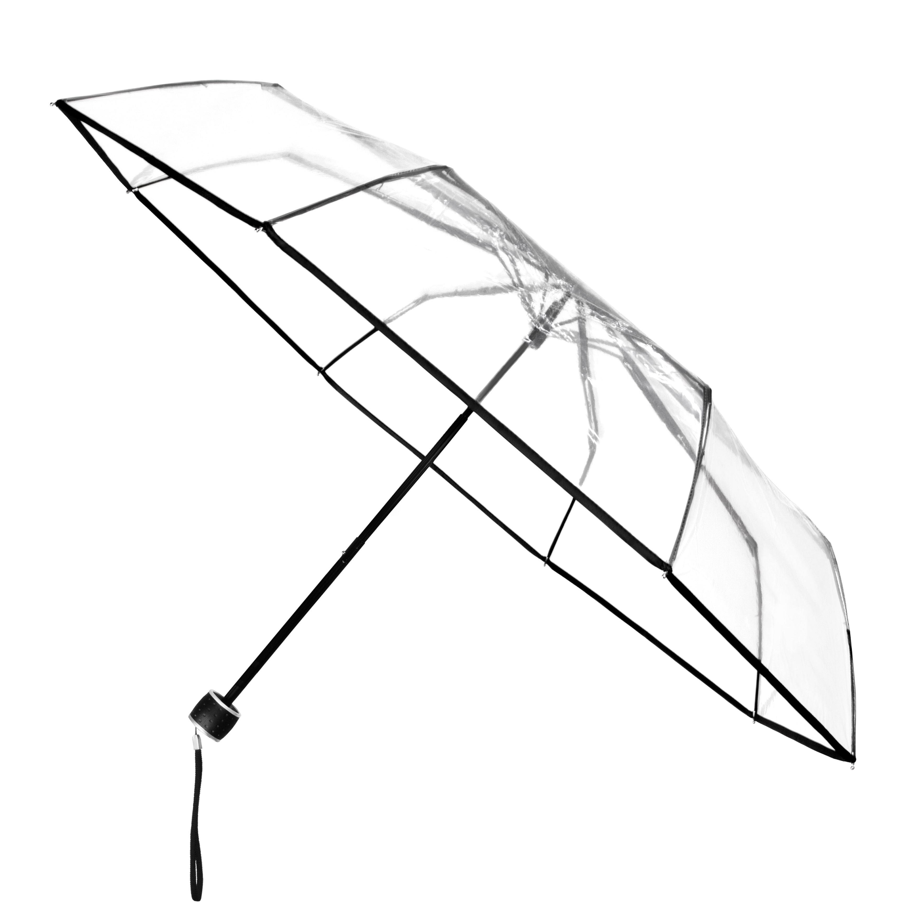 Minimax Transparent - Hand Opening - Windproof - 98 cm - Transparent - Freizeit Reisen Lf-191