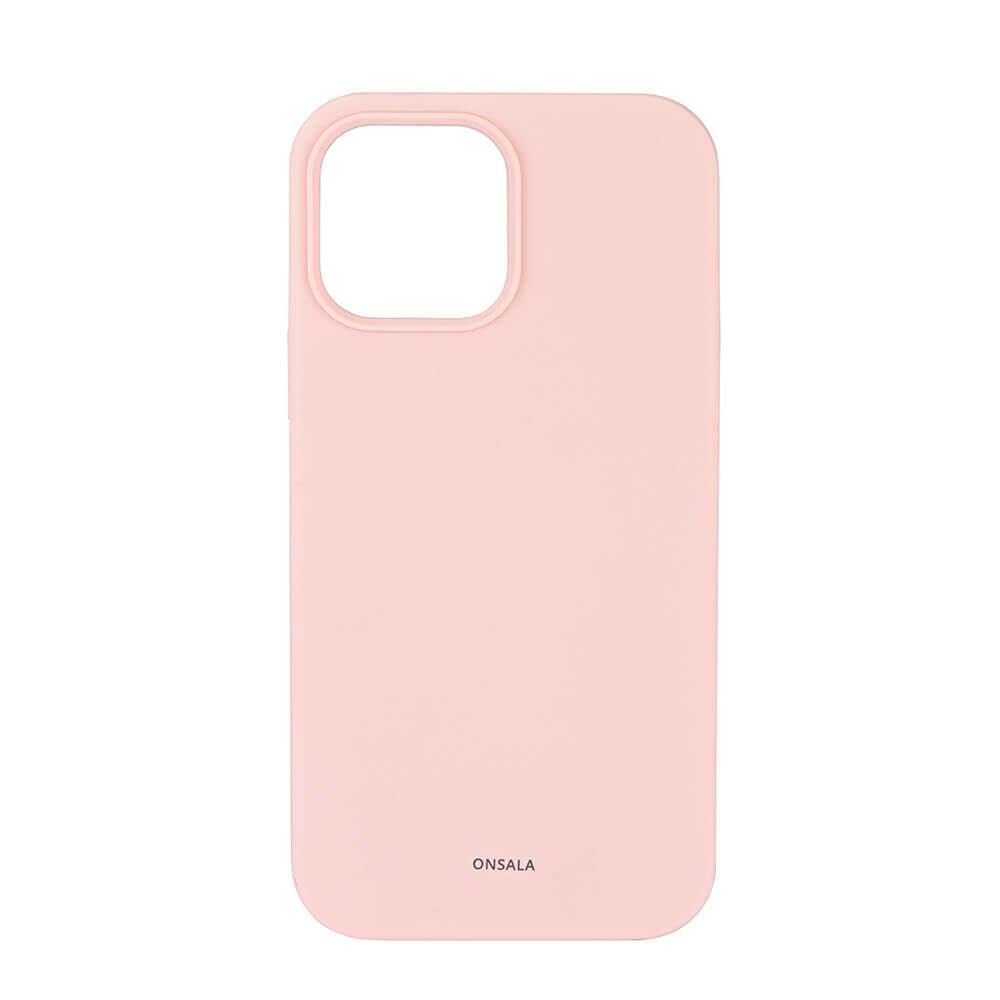 Onsala Phone Case Silicone Chalk Pink - Iphone 13 Pro Max - Handys Cover Cases 664083