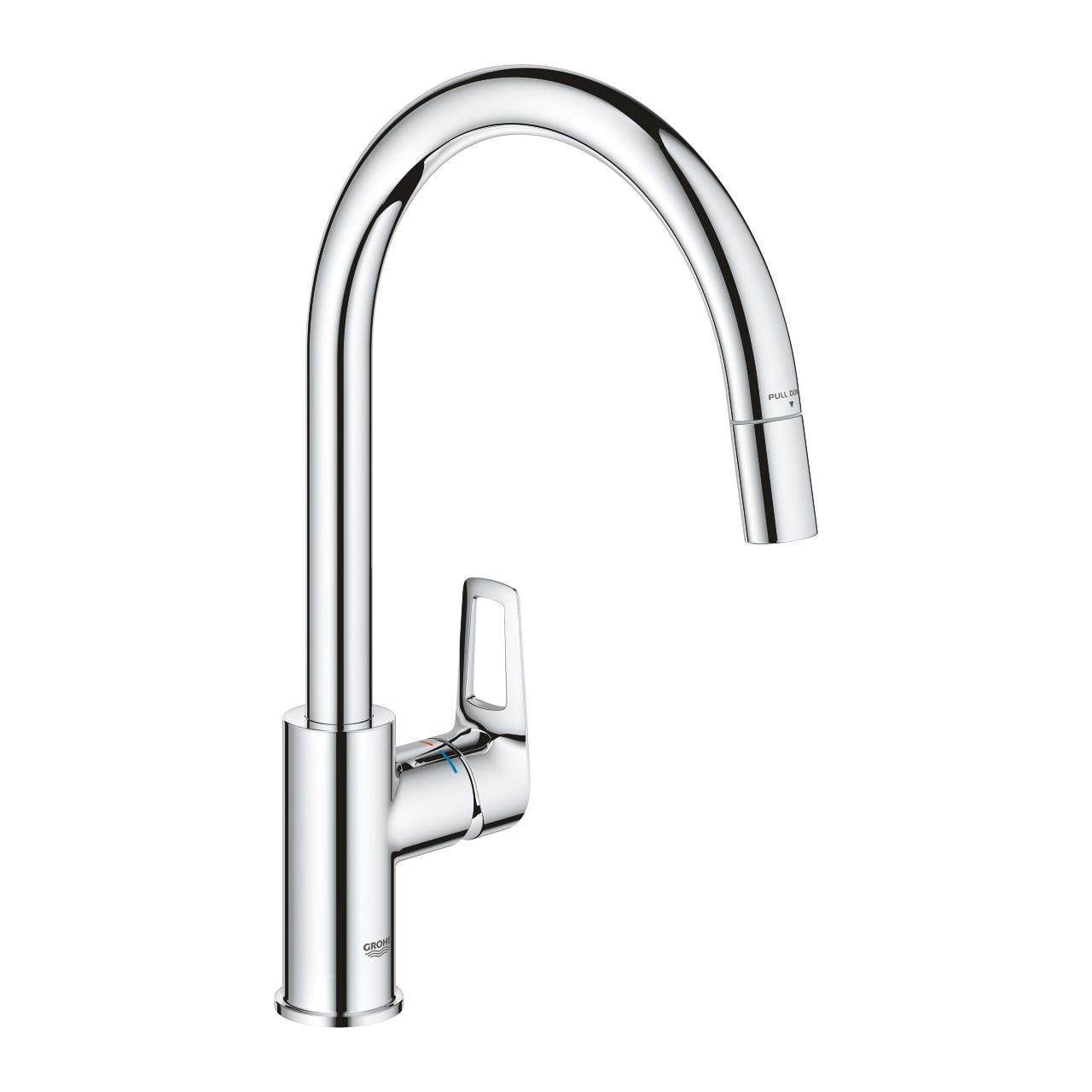 Grohe Bauloop Kitchen Mixer Chrome - Mischbatterien Und Armaturen 30543000