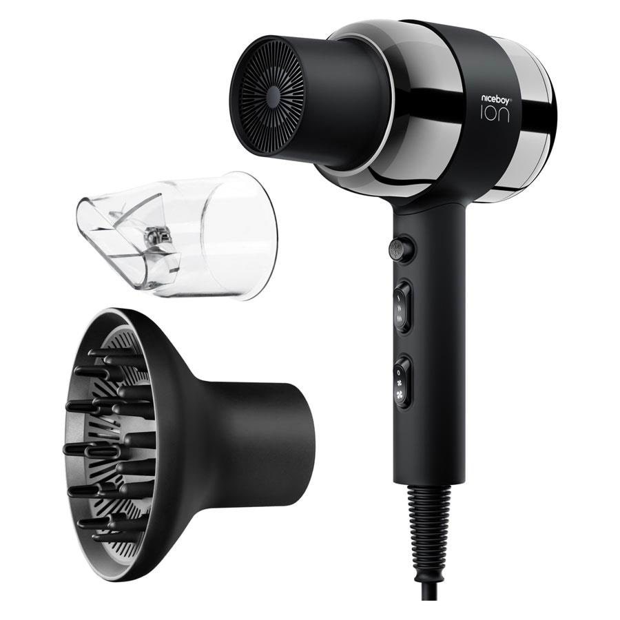 Niceboy Haartrockner / Föhne Ion Airsonic Pro - 2200 W - Haartrockner Foehne Silver Airsonic-pro