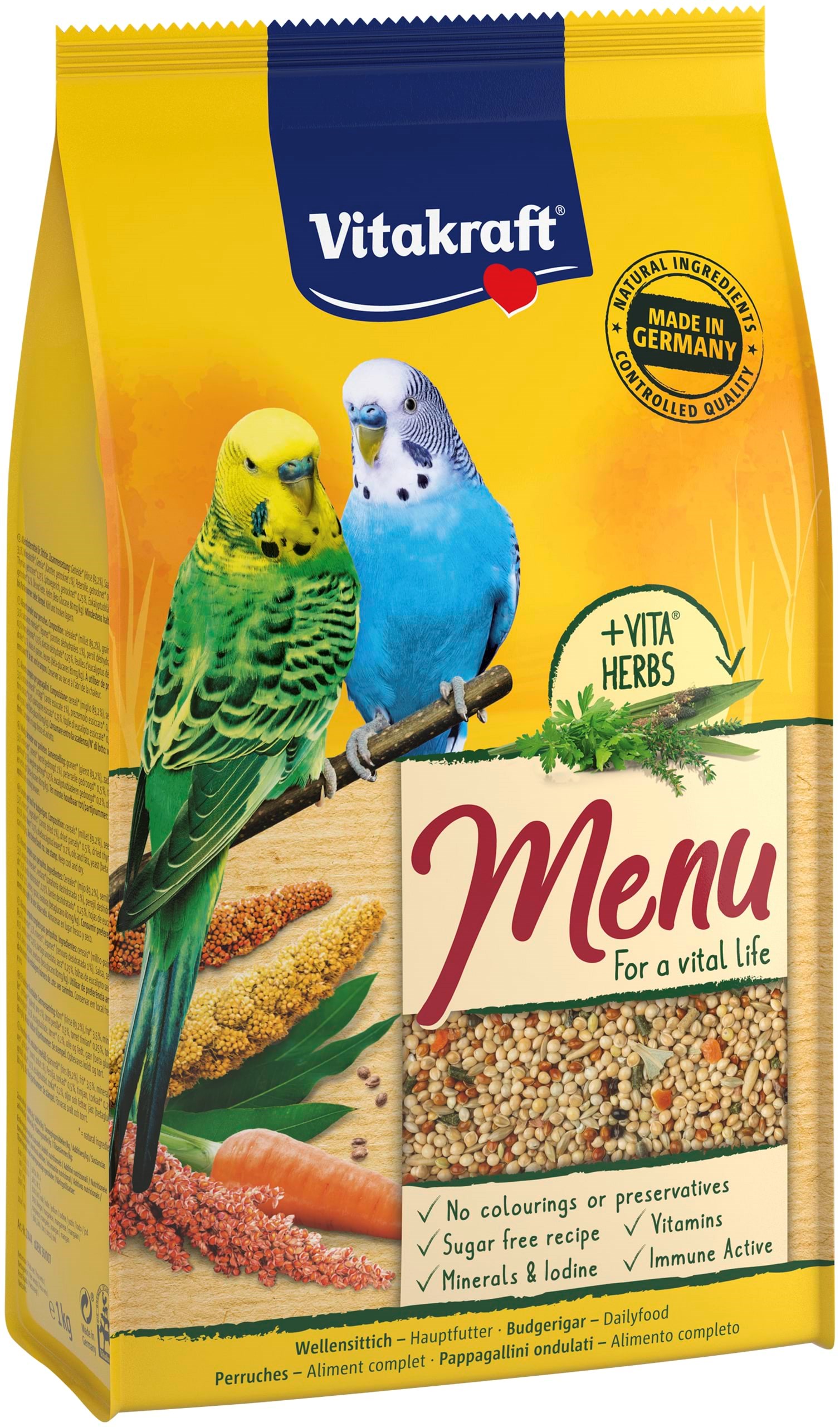 Vitakraft Menu 1 kg - Essen Snacks Vitamine