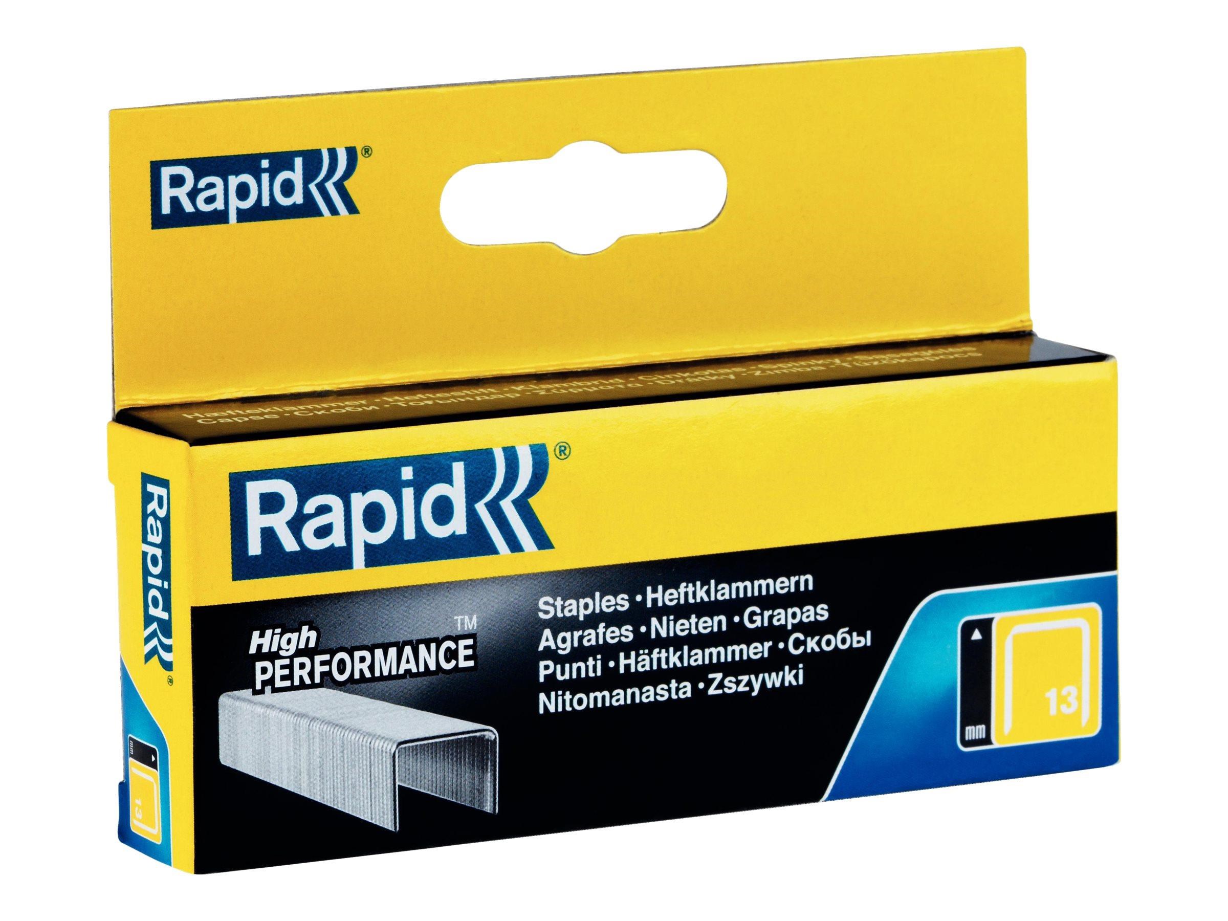 Rapid High Performance - Staples - No. 13 - 14 mm - Pack of 2500 - Locher Und Tacker