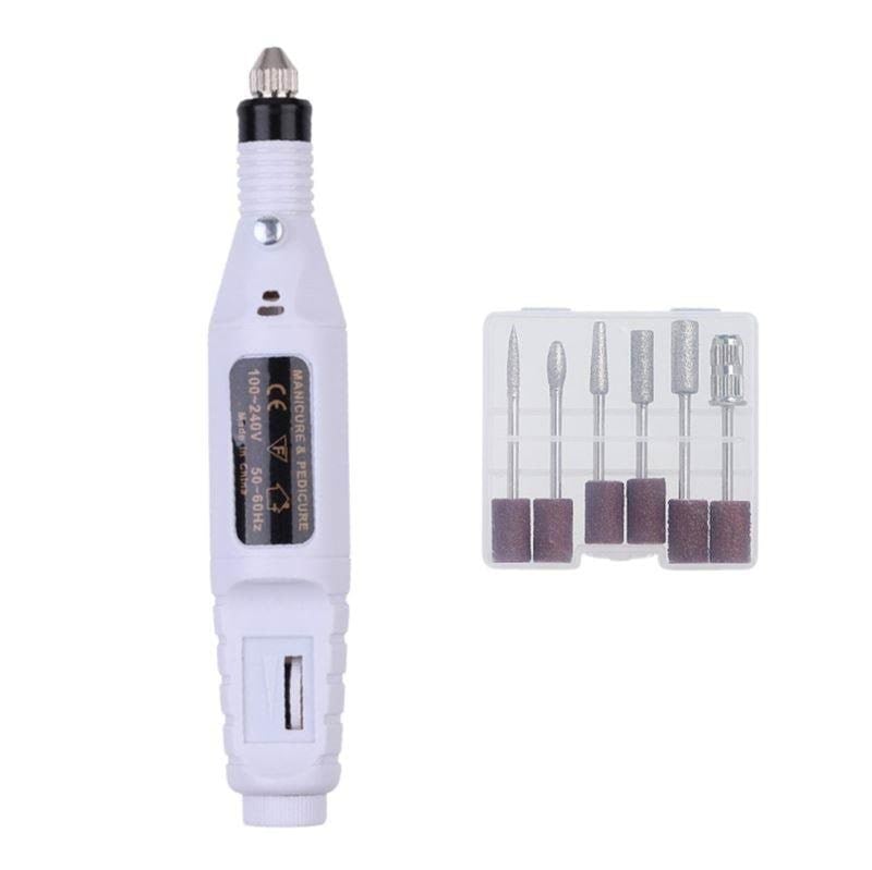 Uniq Elektrisk Neglefil - White - Sonstige Koerperpflege 6724-1
