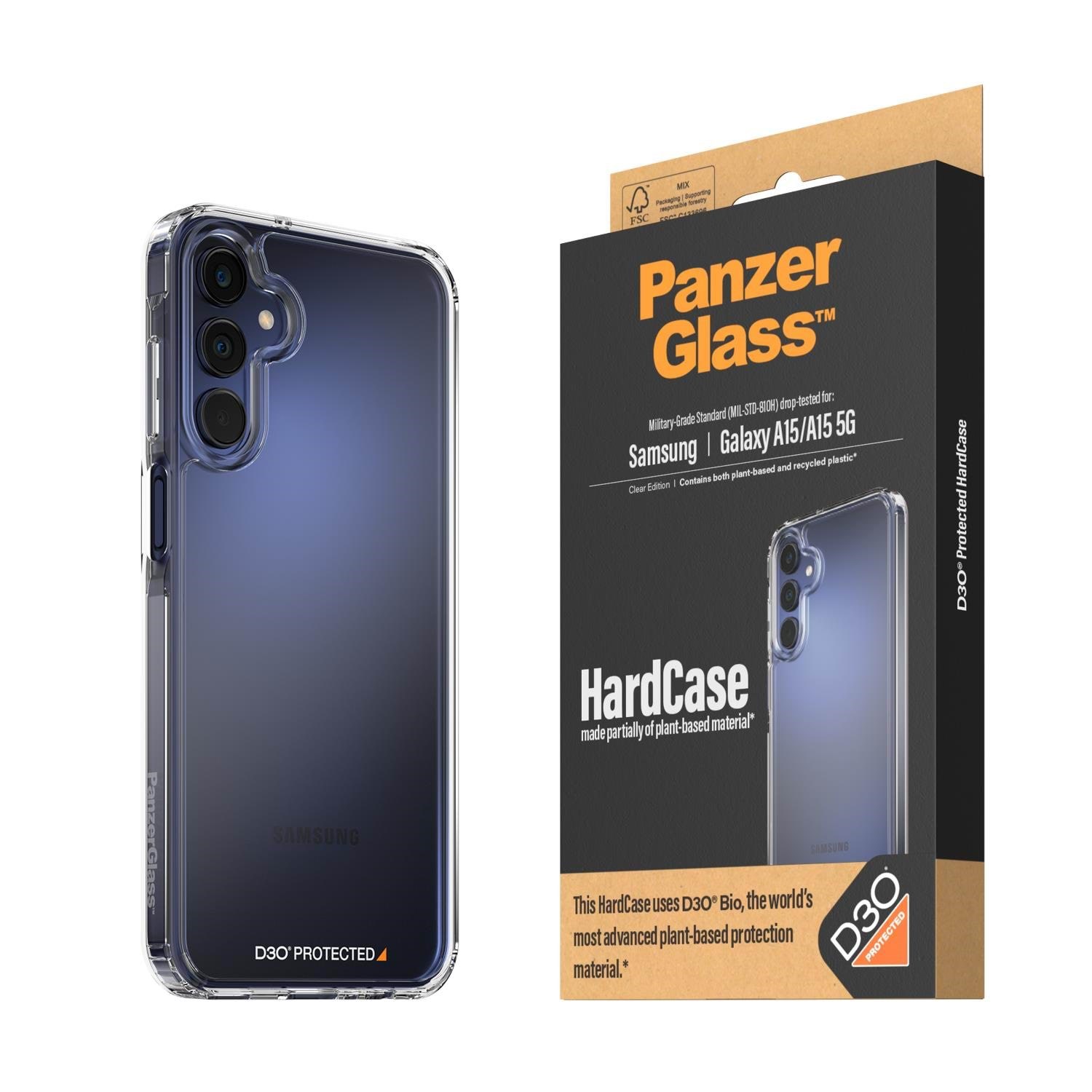 Panzerglass Hardcase With D3o Samsung Galaxy A15 | A15 5G - Handys Cover Cases
