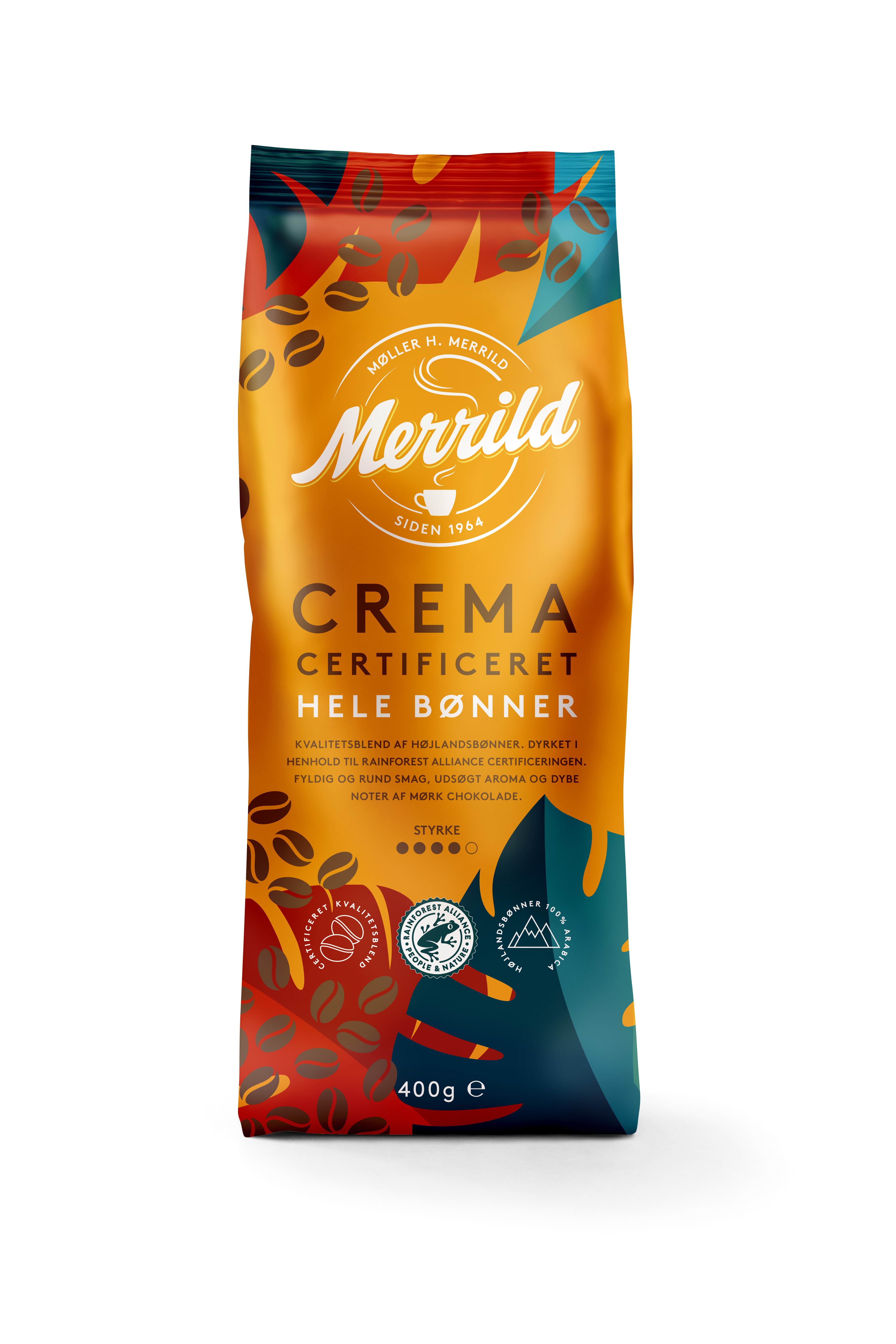 Merrild Crema - 400 g. - Kaffeezubereitung