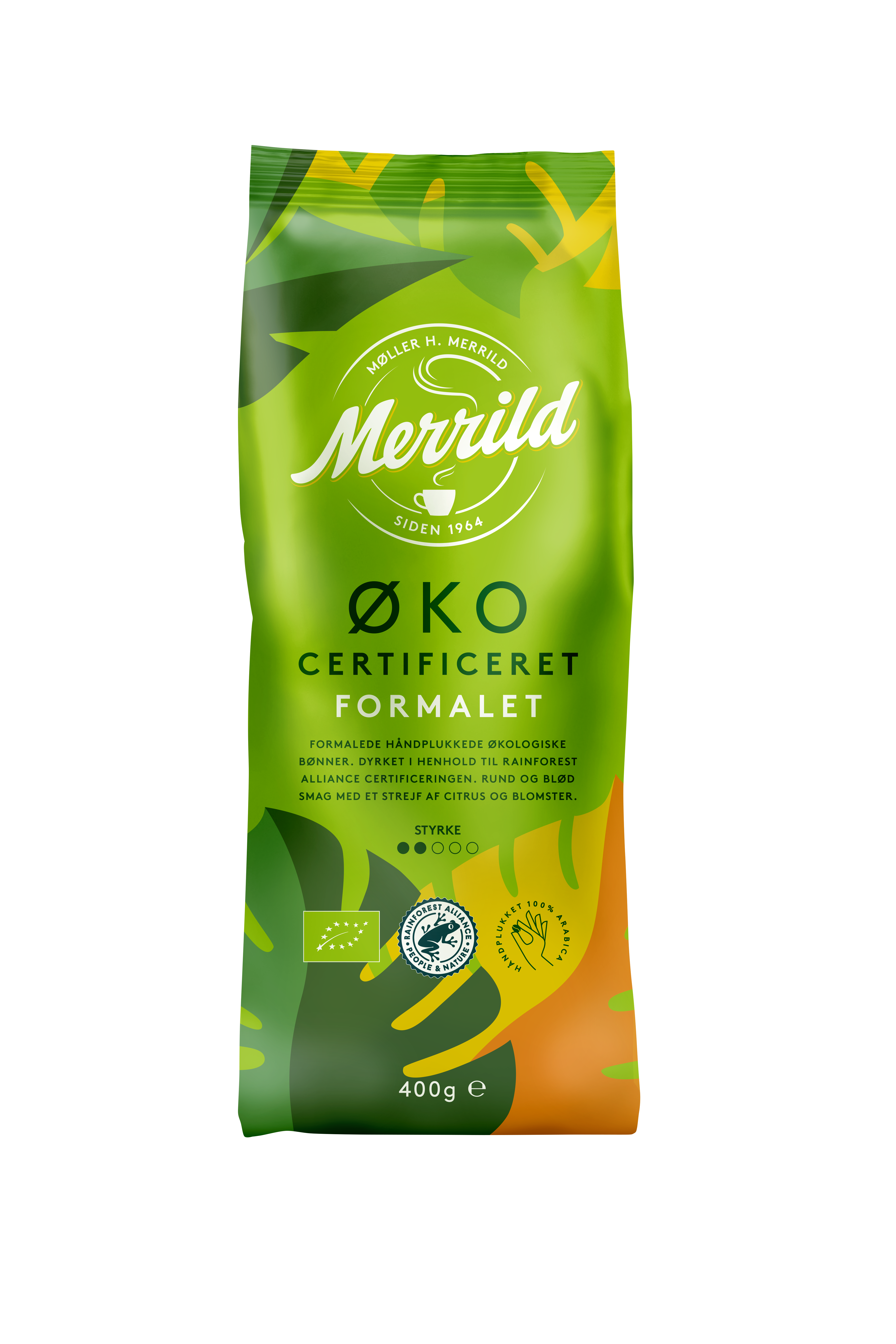 Merrild Eco - 400 g - Kaffeezubereitung Grün 70102