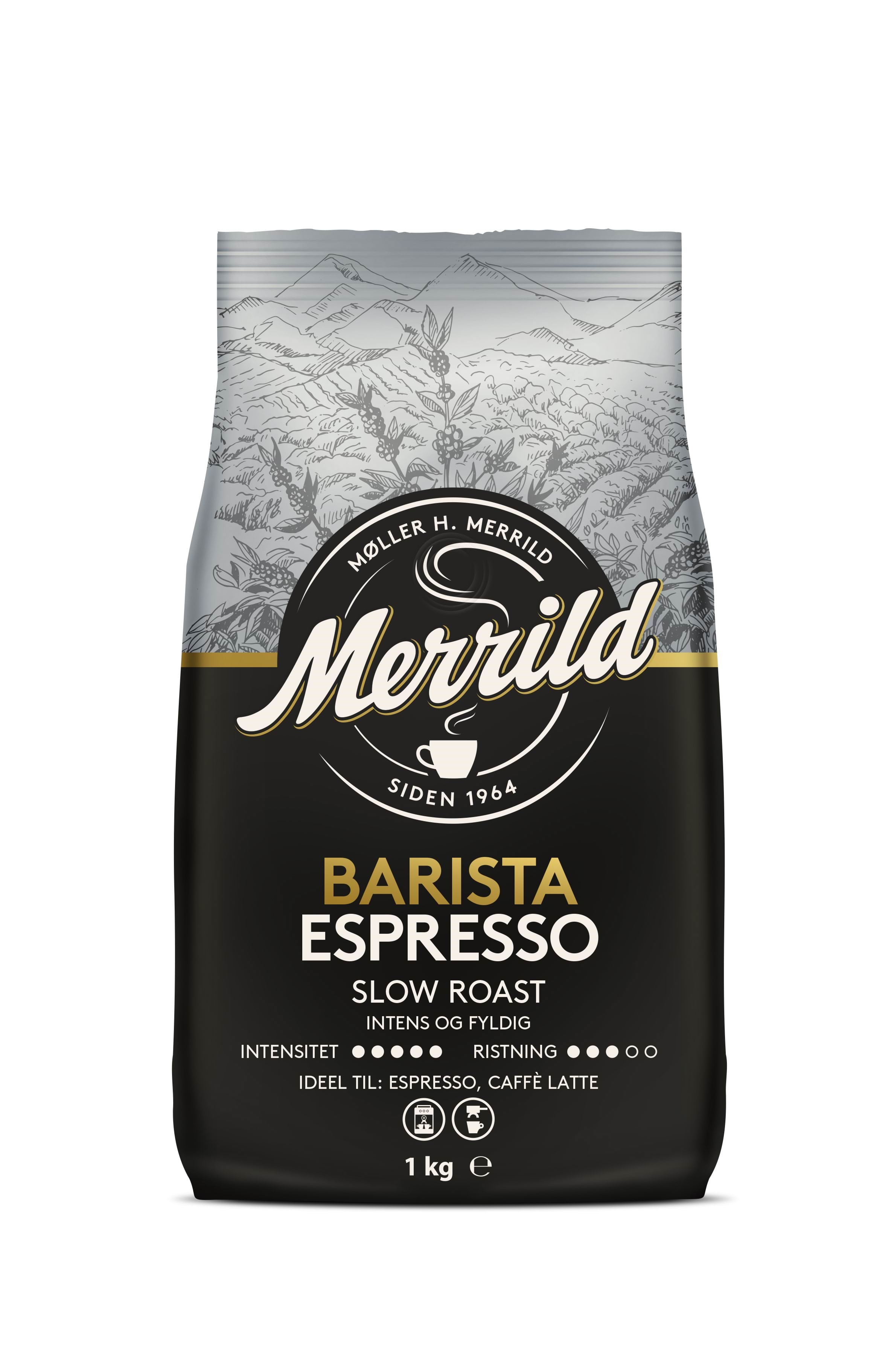 Merrild Barista Espresso - 1000 g - Kaffeezubereitung