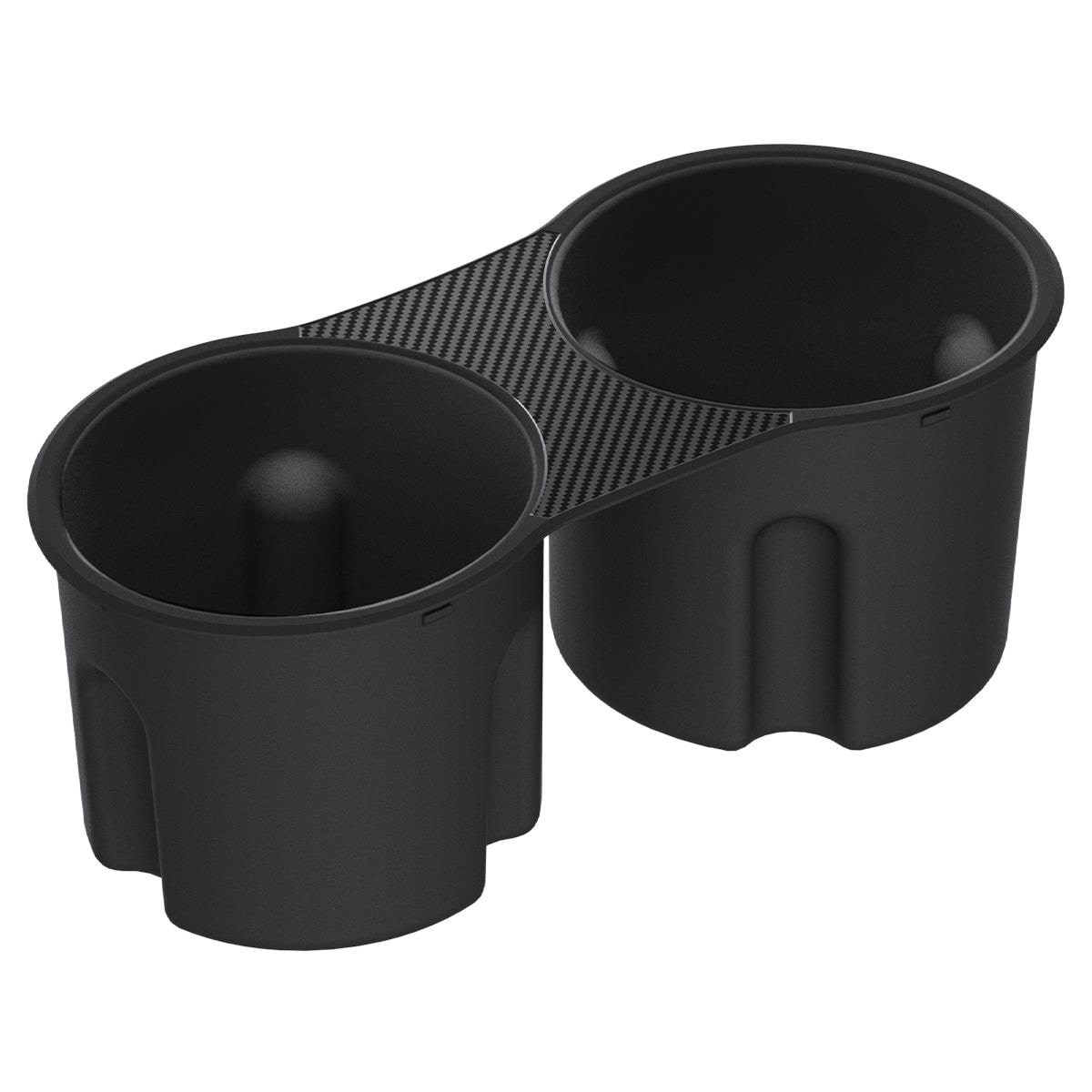 Spigen Tesla Center Console Cup Holder Insert (2021/2022) - Black - Model Y/3 - Handys Anderes Zubehoer