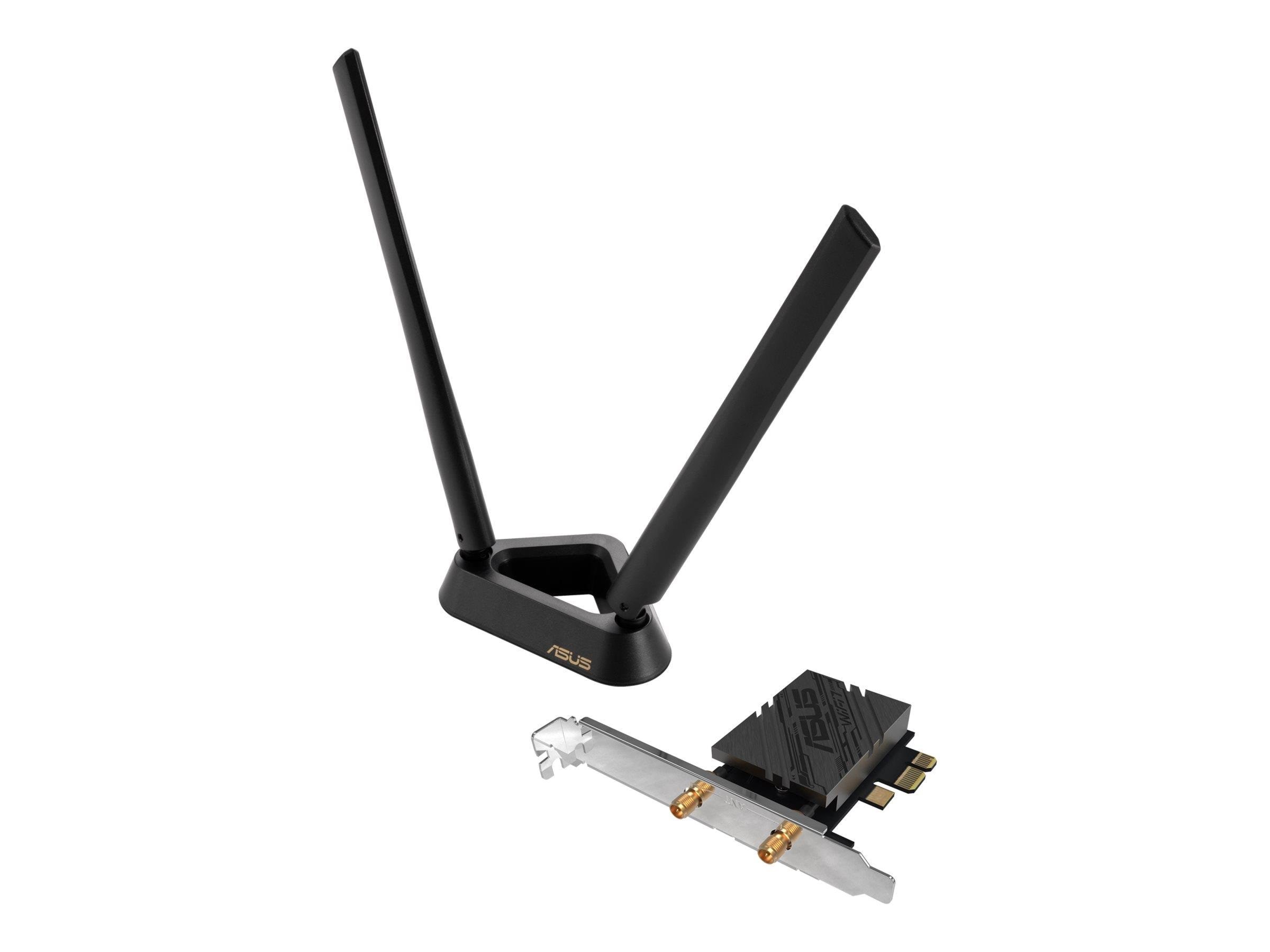 Asus Pce-be92bt Wifi 7 Pci-e Adapter 6ghz Band 320mhz Bluetooth 5.4 Only Intel - Netzwerkadapter Netzkarte Druckserver Usw 90ig08u0-mo0b00