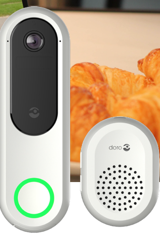 Doro Hemma Doorbell Incl. Chime - Smart Home 8531