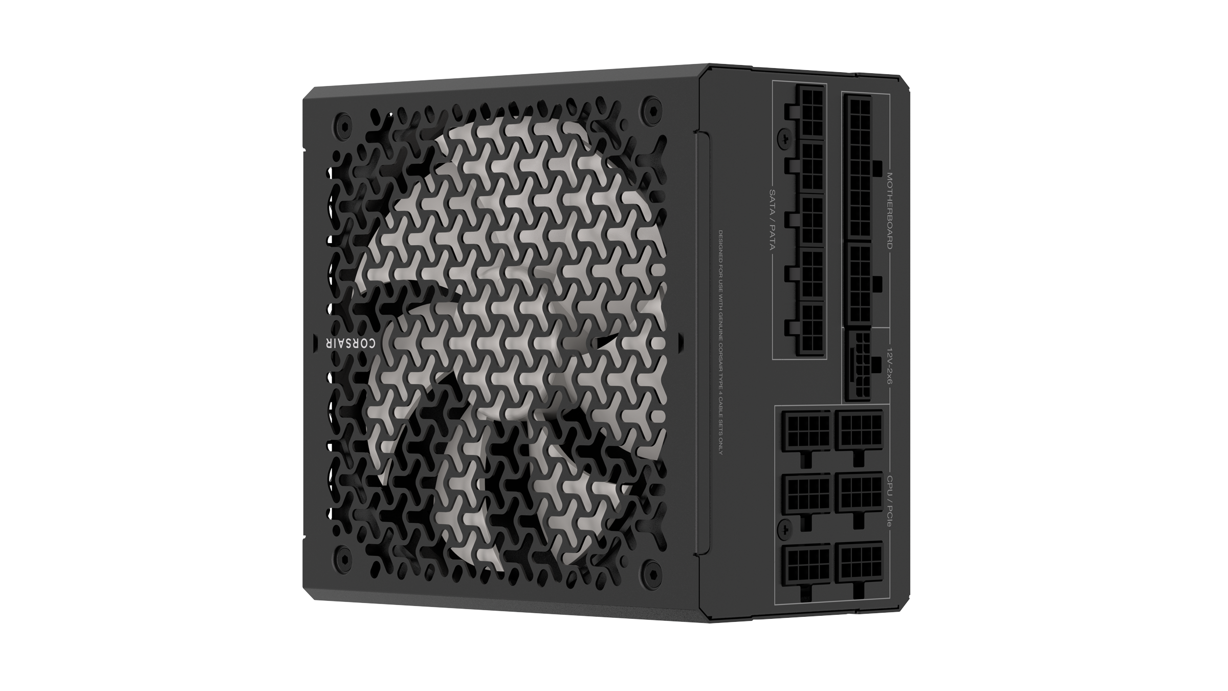 Corsair Rm1000x (2024) Netzteile - 1000 Watt - 140 mm - Atx 3.1 - 80 Plus Gold Zertifiziert Schwarz Cp-9020271-eu