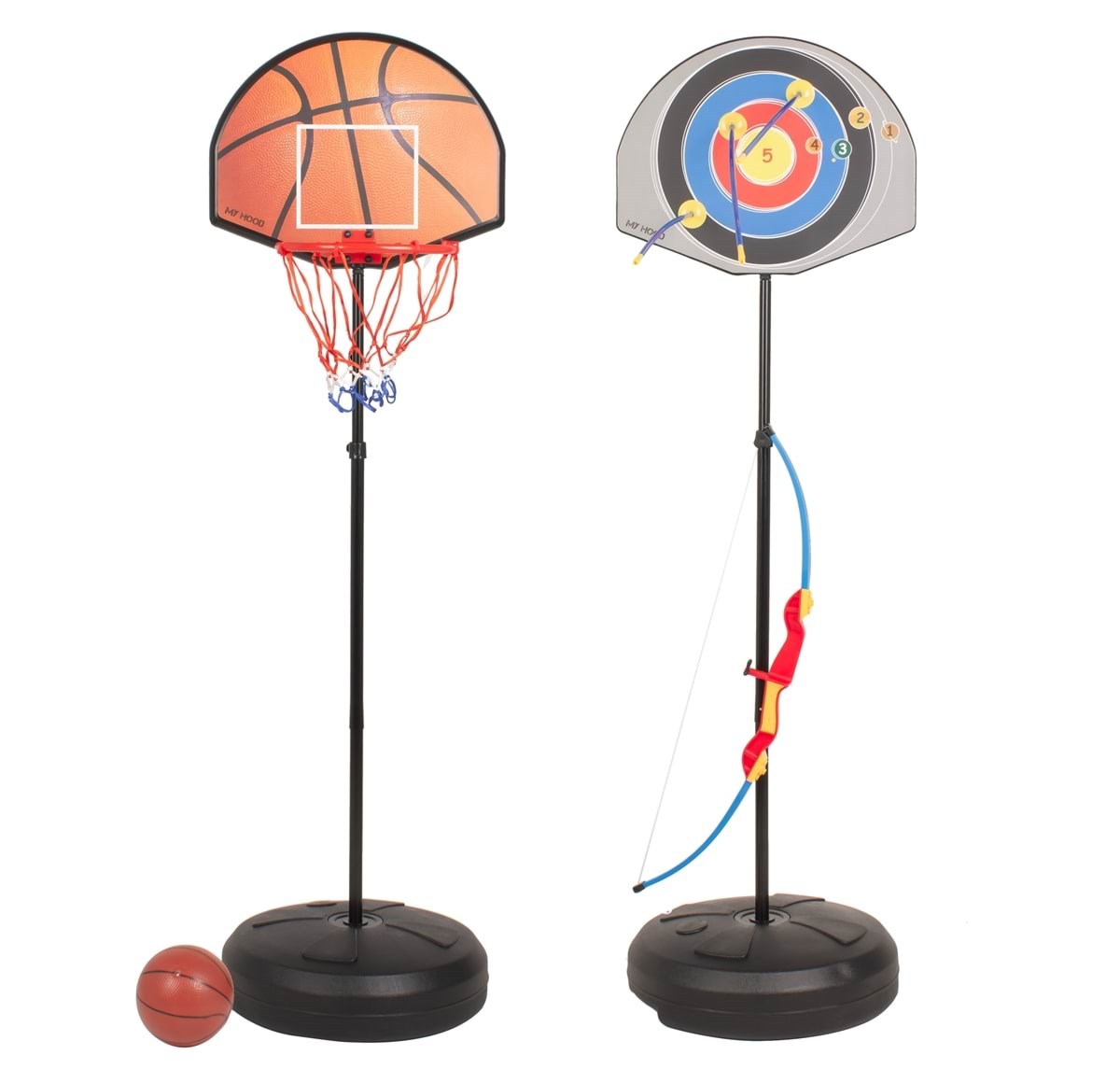 My Hood Basketball And Archery 2-in-1 Game - Fussball Und Ballspiele