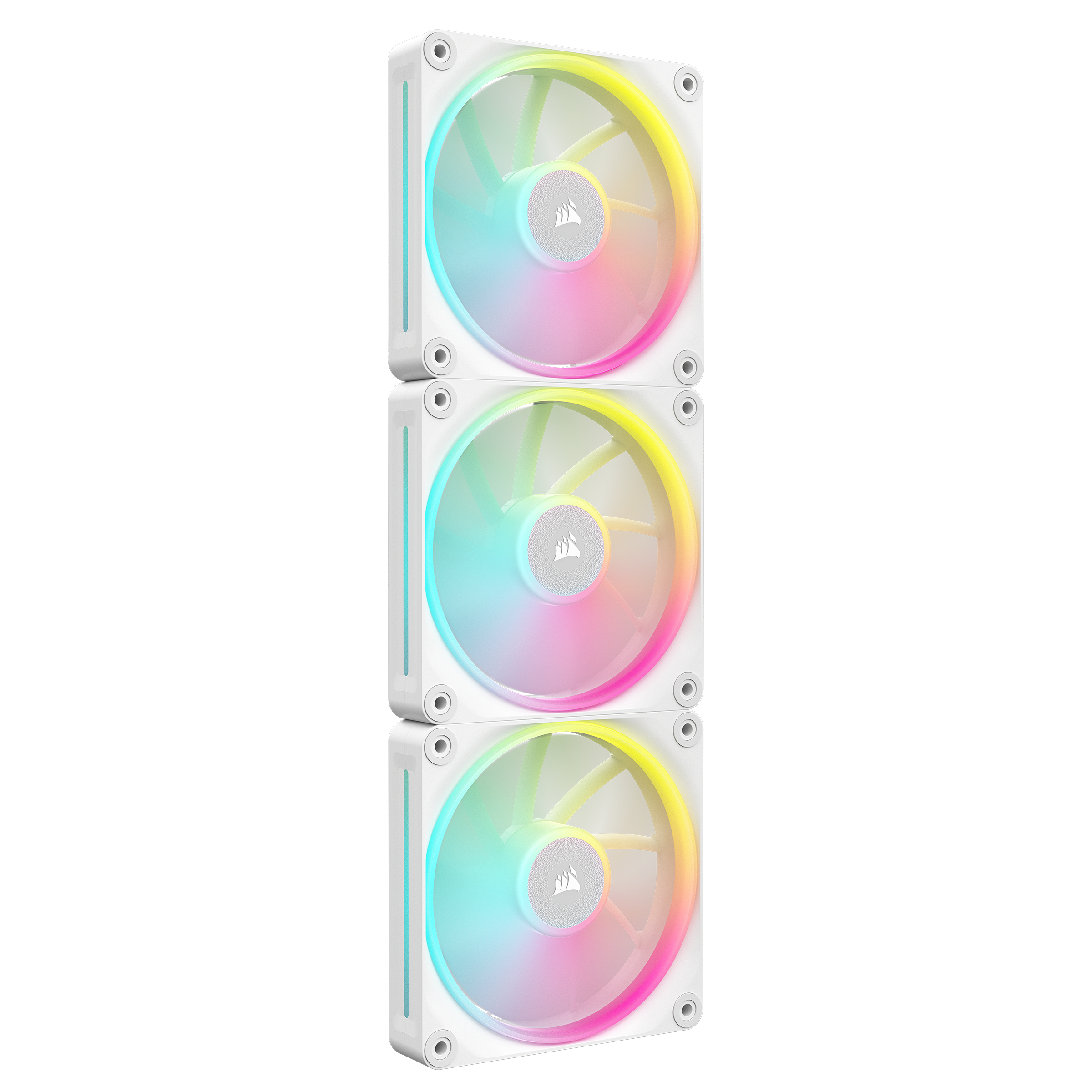 Corsair Icue Link Lx120 3-pack - Gehäuselüfter - 120mm - Weiß - 37 Dba - Gehaeuseluefter Co-9051030-ww