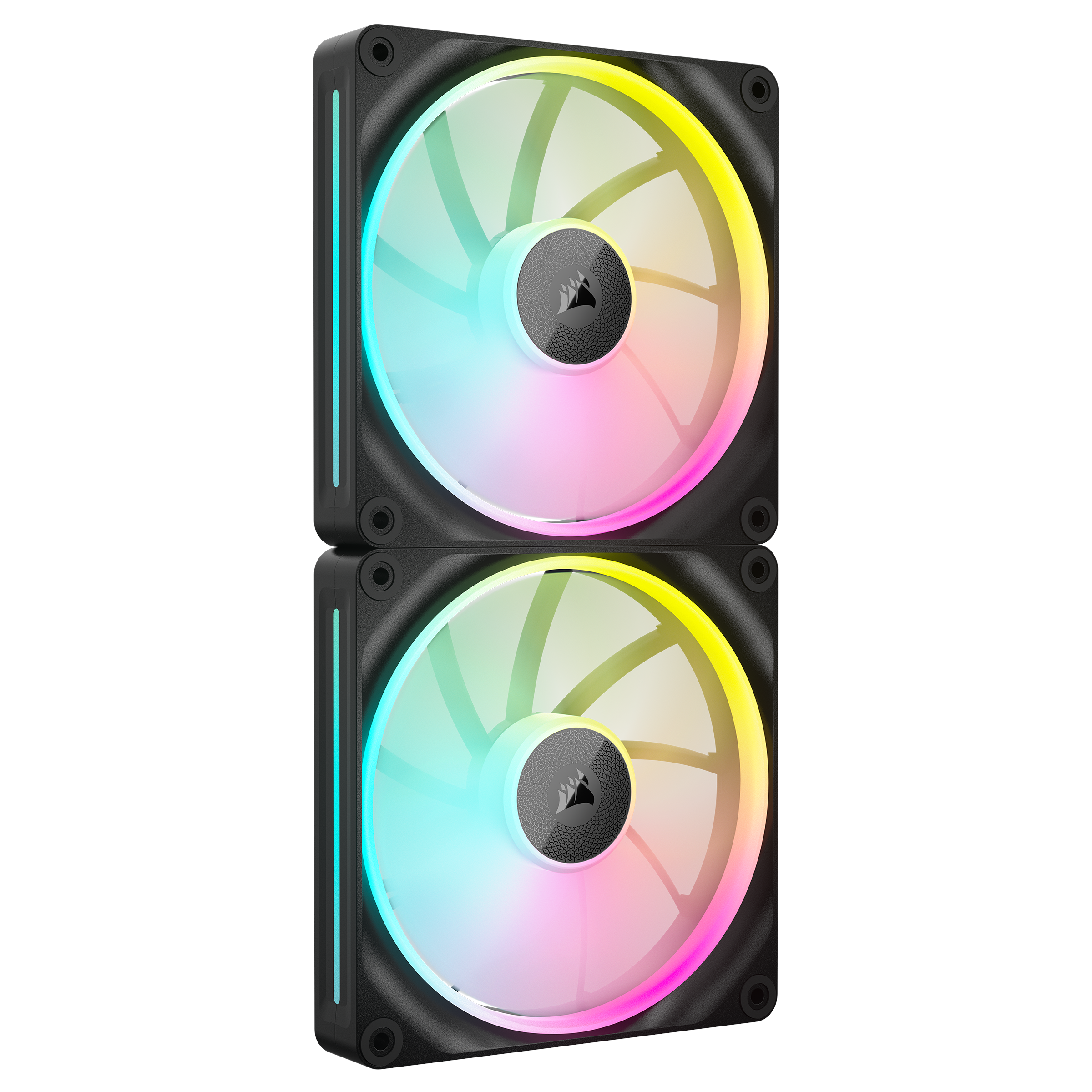 Corsair Icue Link Lx140 2-pack - Gehäuselüfter - 140mm - Schwarz - 36 Dba - Gehaeuseluefter