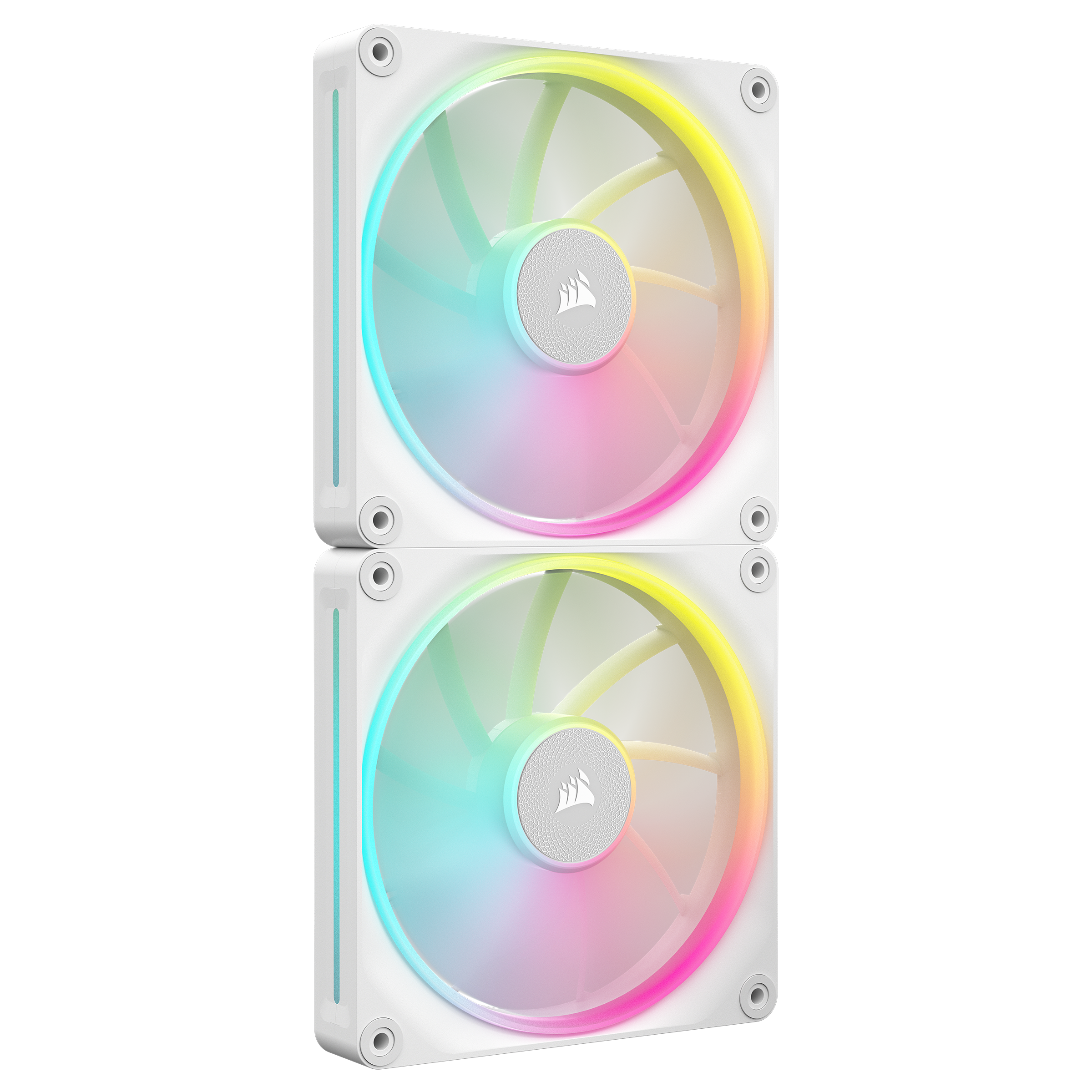 Corsair Icue Link Lx140 2-pack - Gehäuselüfter - 140mm - Weiß - 36 Dba - Gehaeuseluefter Co-9051032-ww