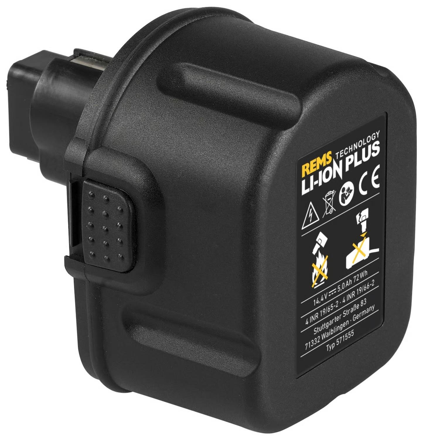 Rems Battery Li-ion 14.4V 5.0ah - Werkzeuge Fuer Sanitaerarbeiten 571555 R14
