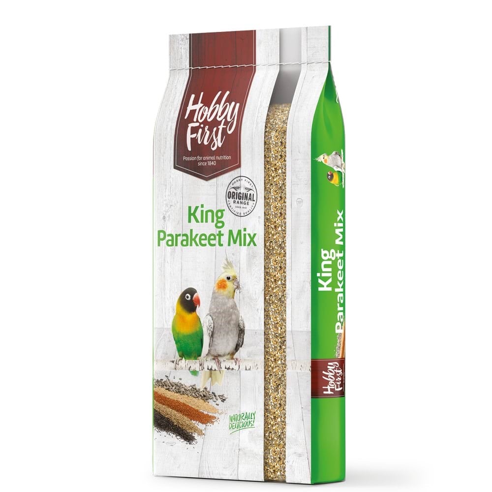 Hobby First King Parakeet Rough 15kg - Essen Snacks Vitamine