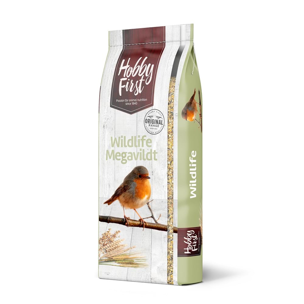 Hobby First Mega Vildtfugleblanding 15 kg - Essen Snacks Vitamine 0611