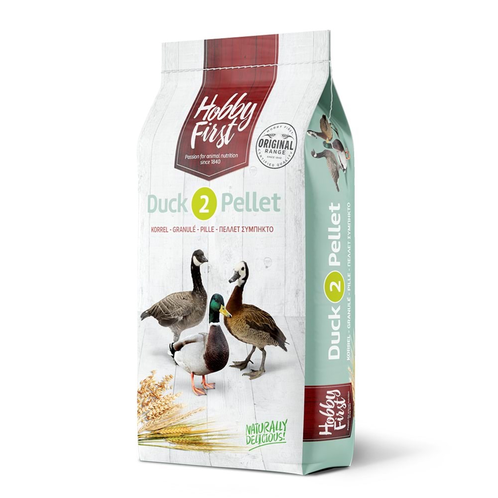 Hobby First Duck 2 Pellet 20kg - Essen Snacks Vitamine 41000002