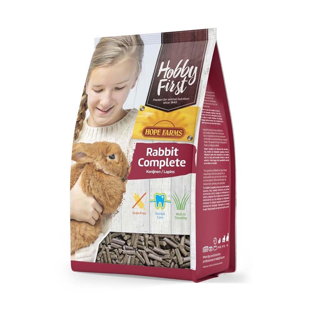 Hobby First Rabbit Complete 3kg - Nagetiere